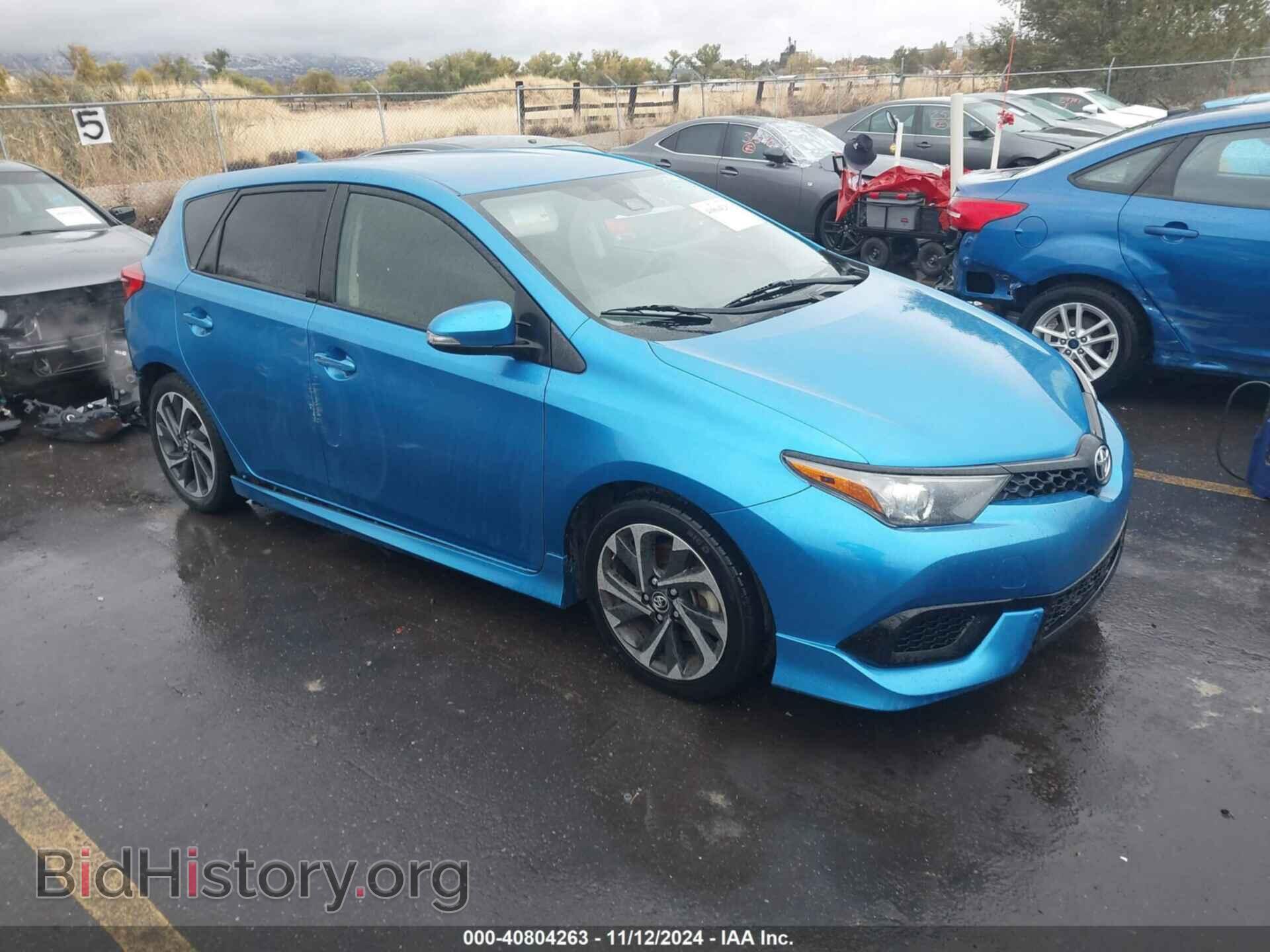 Photo JTNKARJE7HJ545330 - TOYOTA COROLLA IM 2017