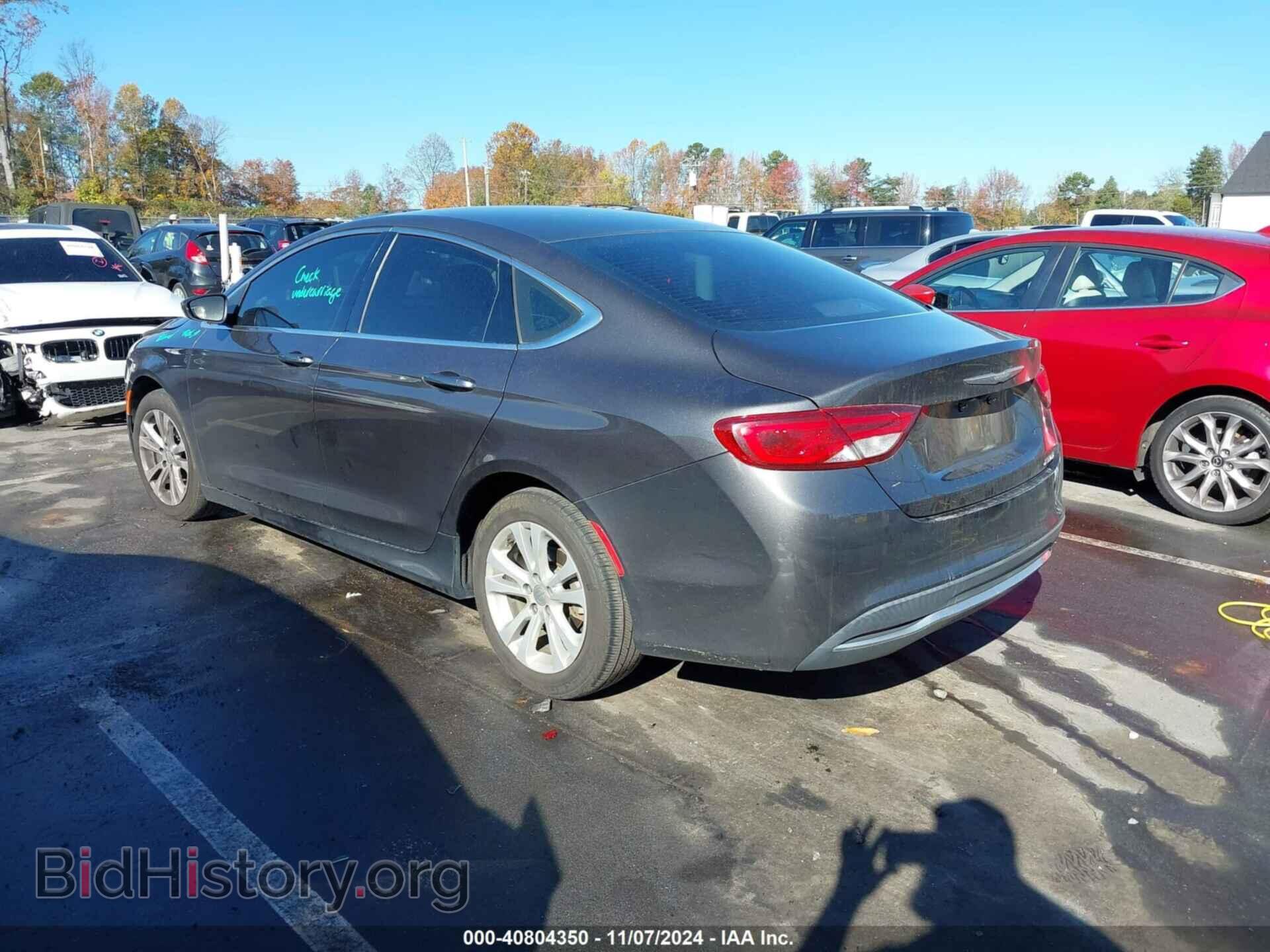 2016 CHRYSLER 200 - VIN: 1C3CCCAB3GN133049 - Фото 3