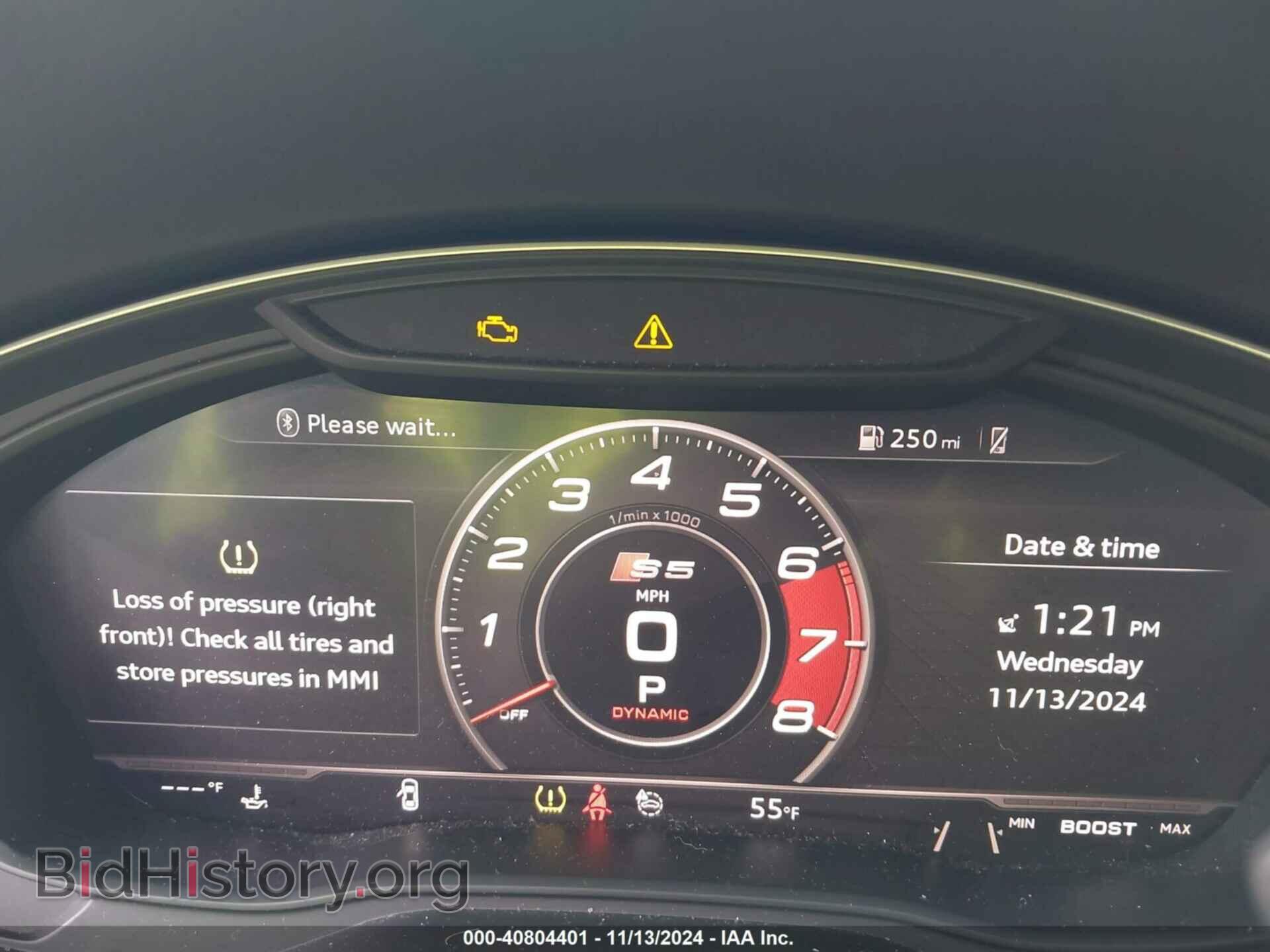 2019 AUDI S5 - VIN: WAUC4CF55KA011706 - Фото 7