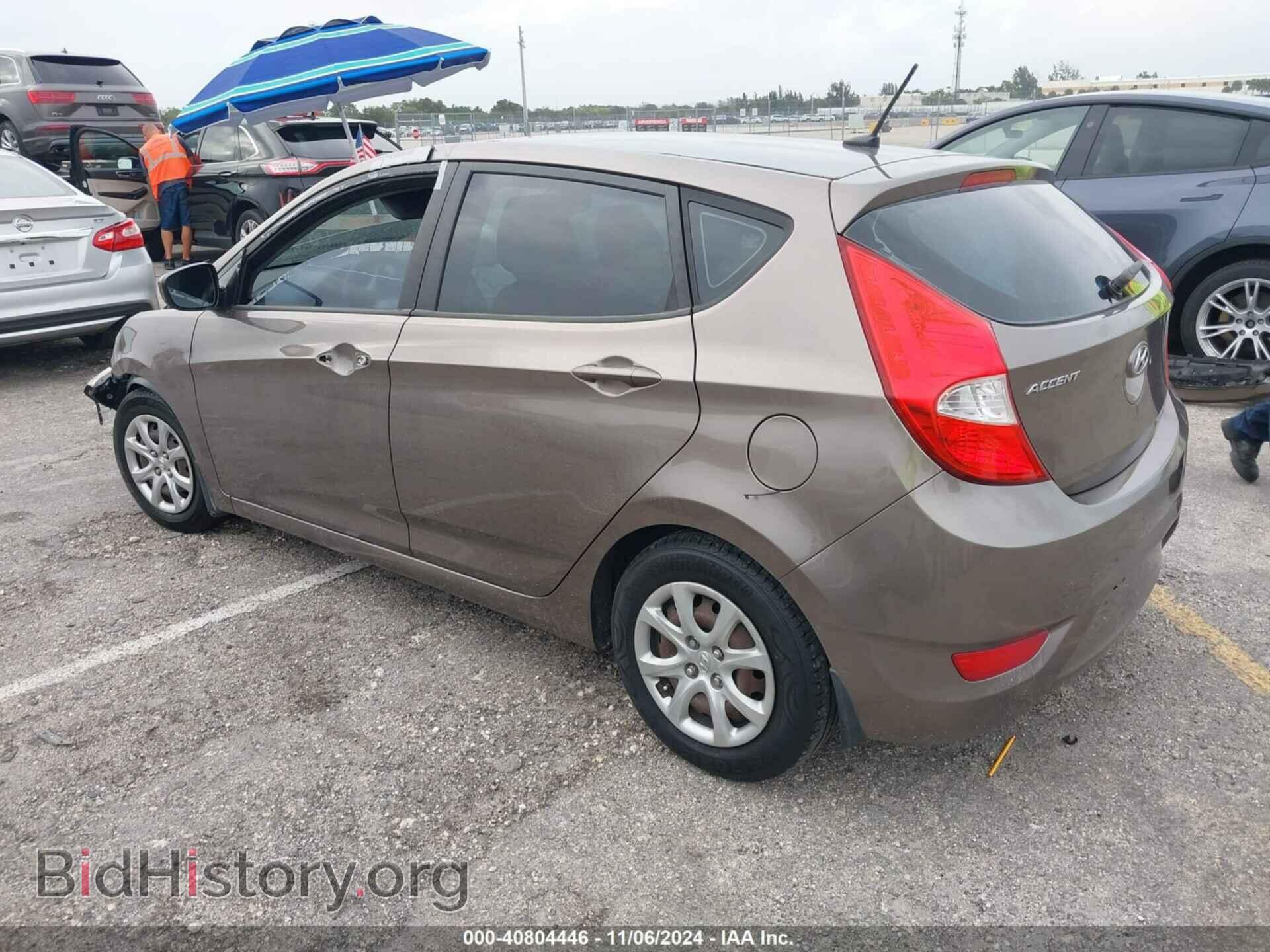 2013 HYUNDAI ACCENT - VIN: KMHCT5AEXDU089369 - Фото 3