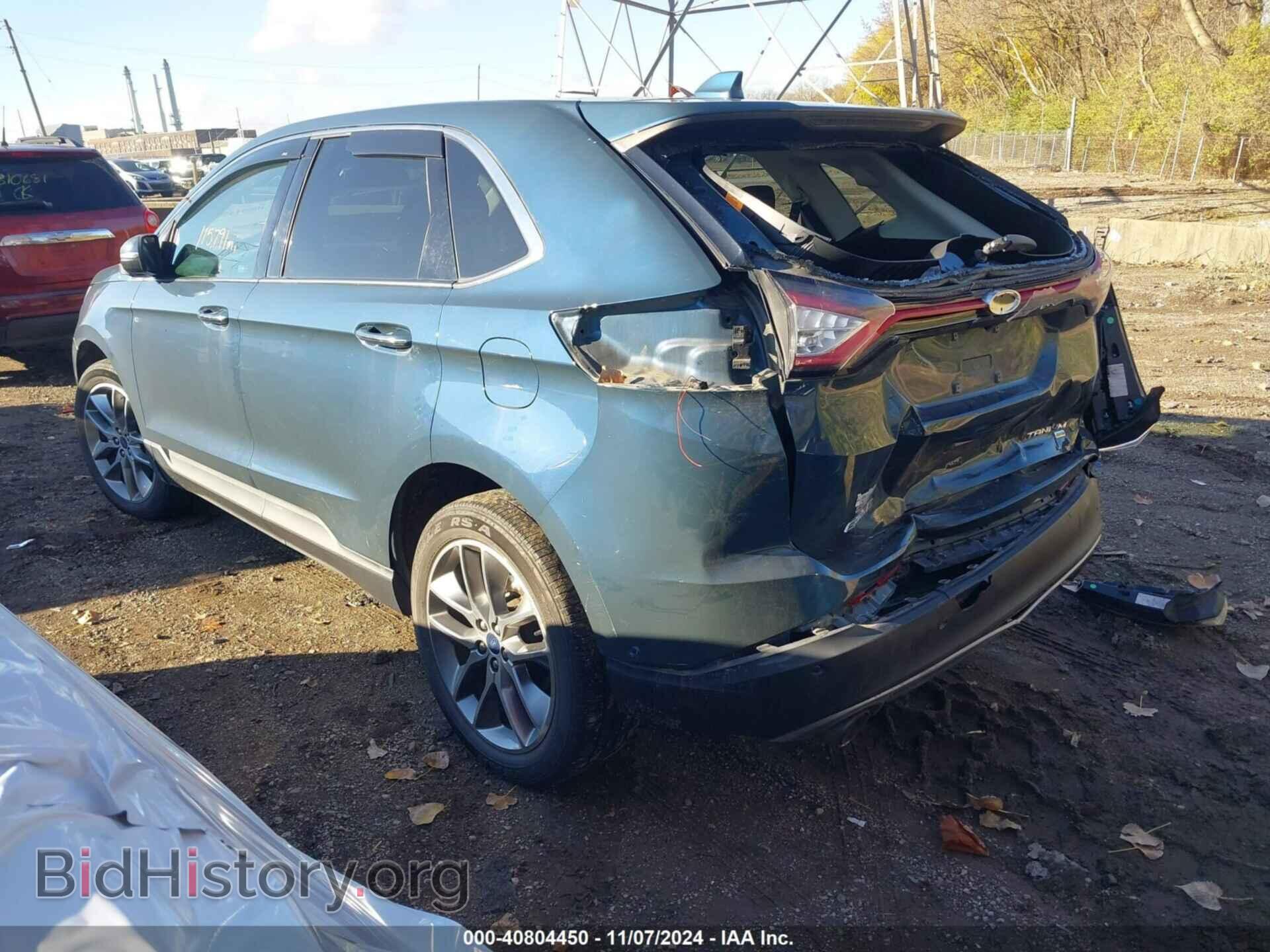 2016 FORD EDGE - VIN: 2FMPK4K83GBC20286 - Фото 3