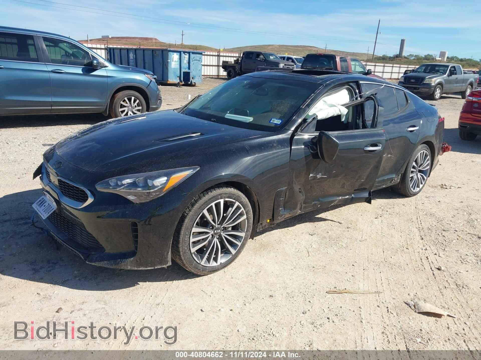 2018 KIA STINGER - VIN: KNAE25LA7J6011137 - Фото 2