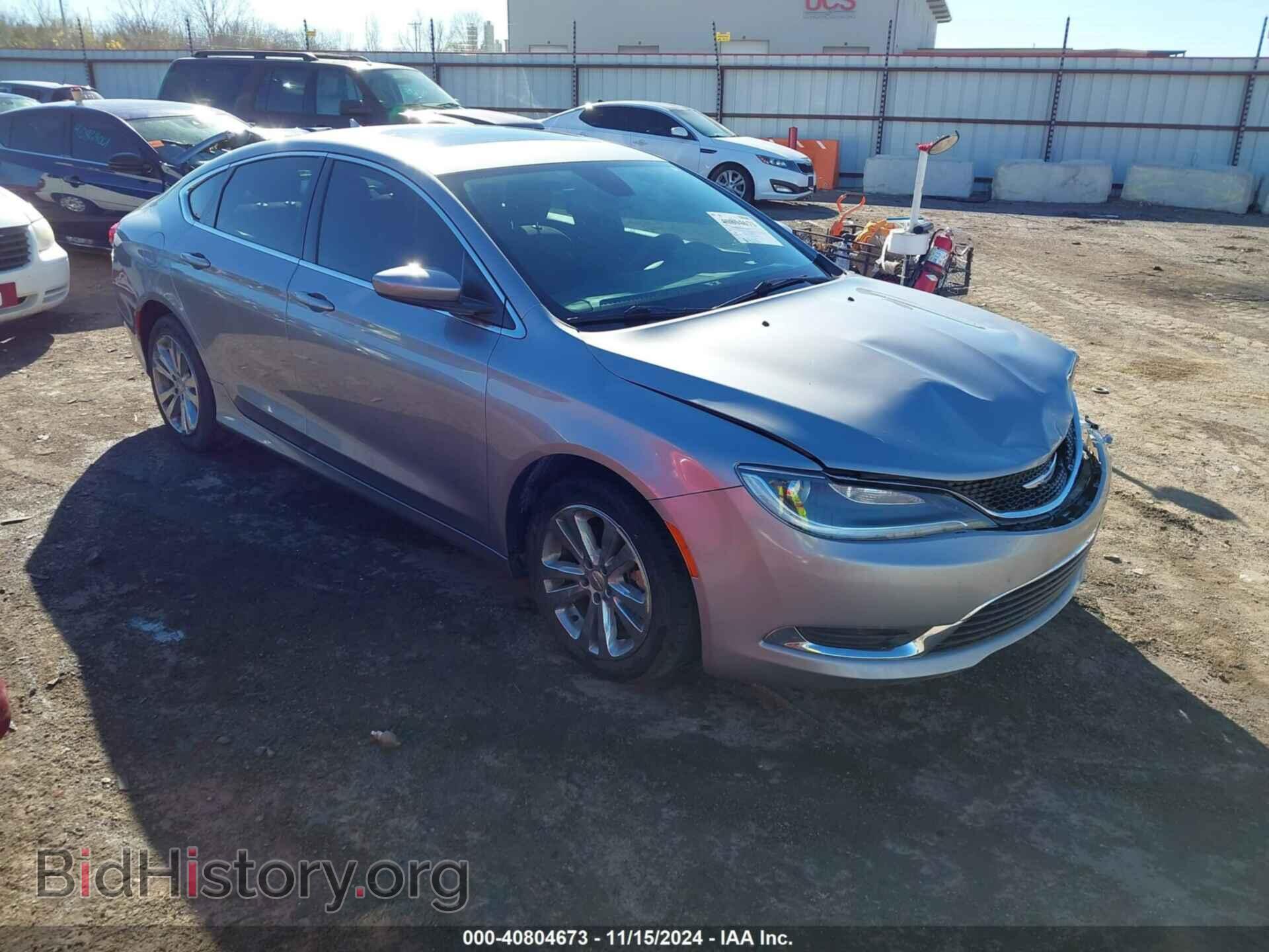 Фотография 1C3CCCAB2GN129154 - CHRYSLER 200 2016