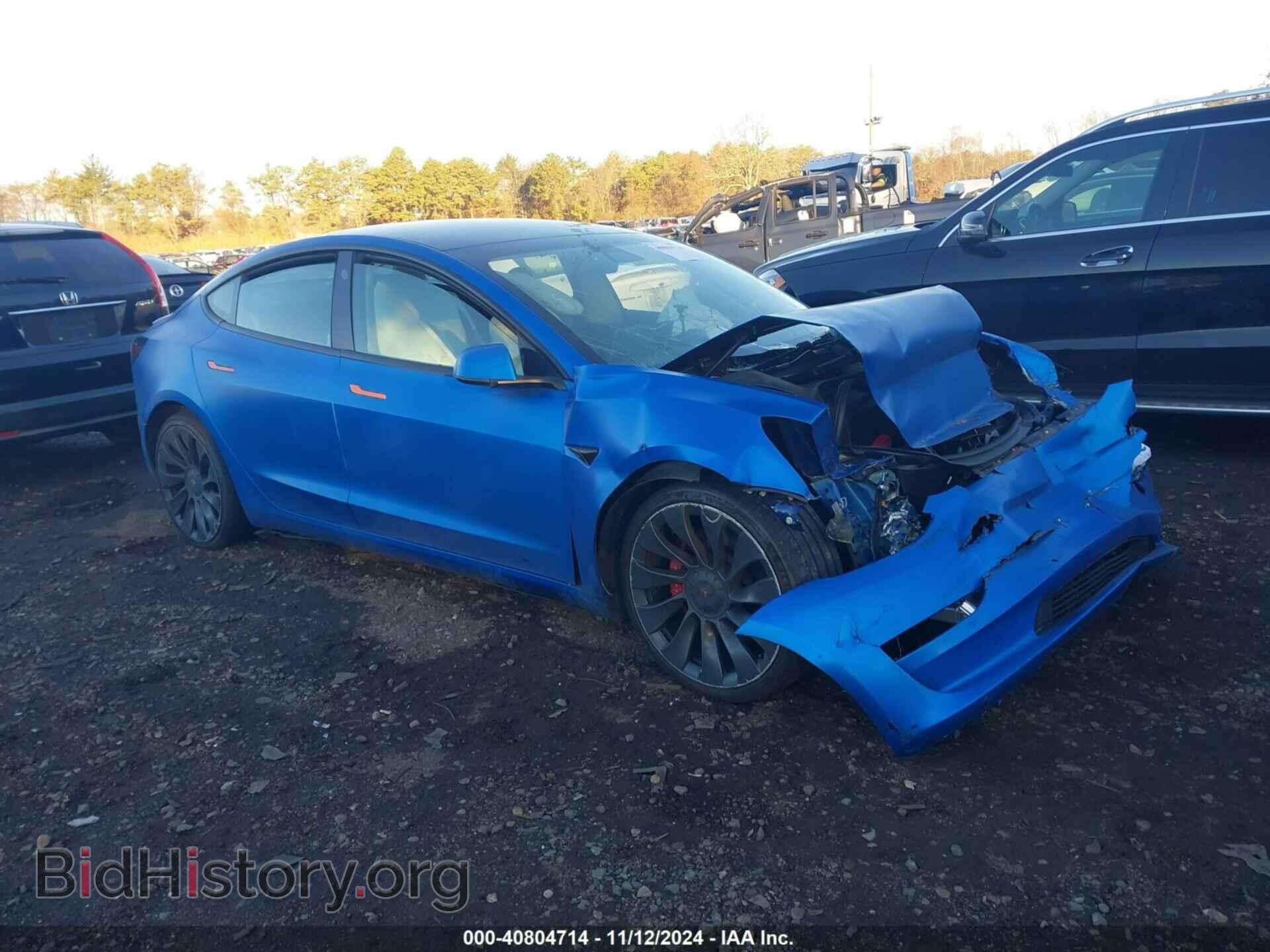 Фотография 5YJ3E1EC9MF059675 - TESLA MODEL 3 2021