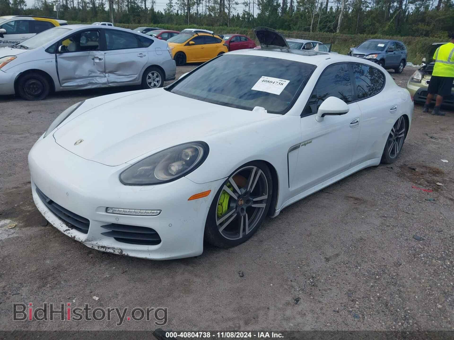 2014 PORSCHE PANAMERA E-HYBRID - VIN: WP0AD2A77EL044454 - Фото 2