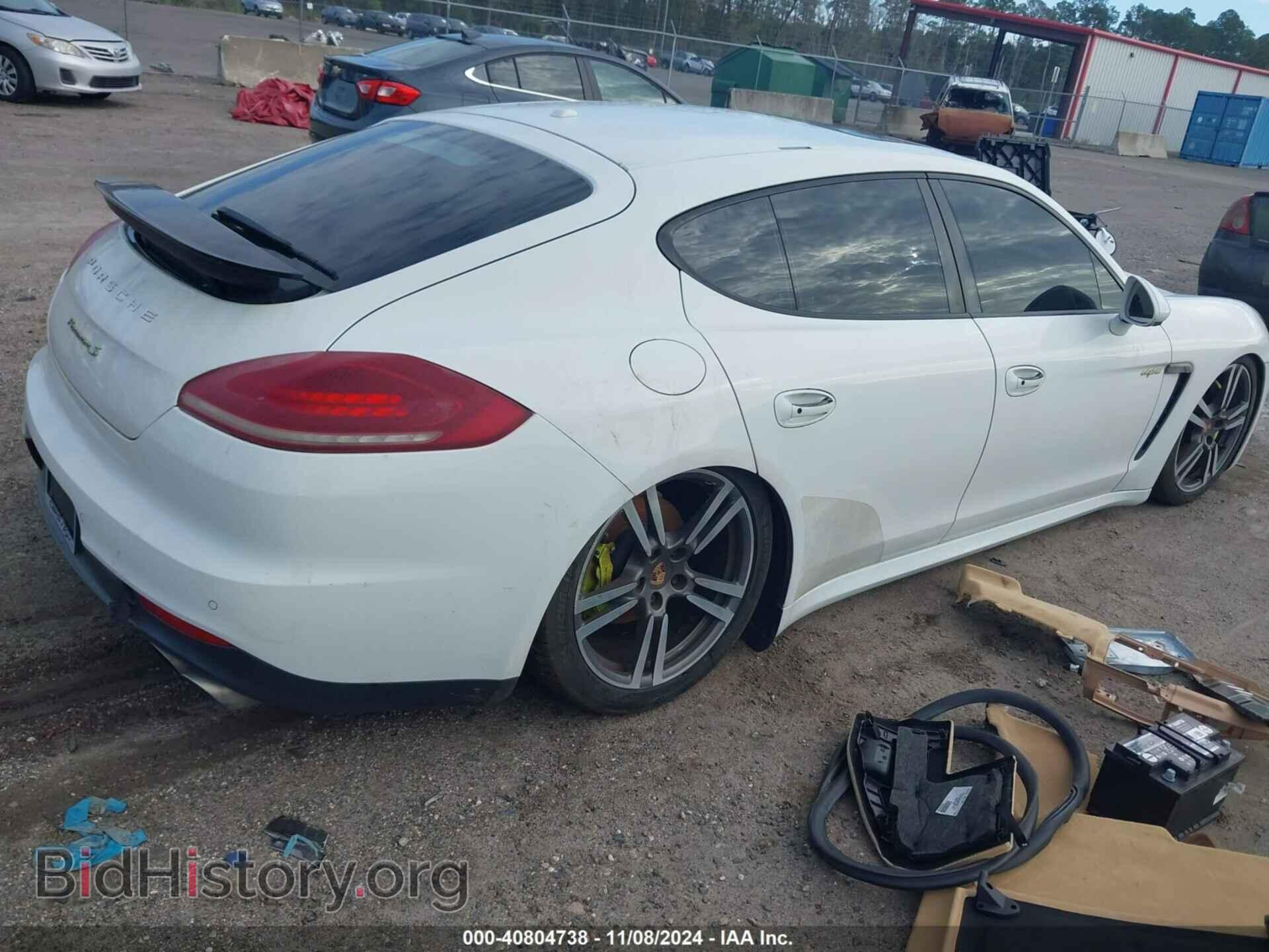 2014 PORSCHE PANAMERA E-HYBRID - VIN: WP0AD2A77EL044454 - Фото 4