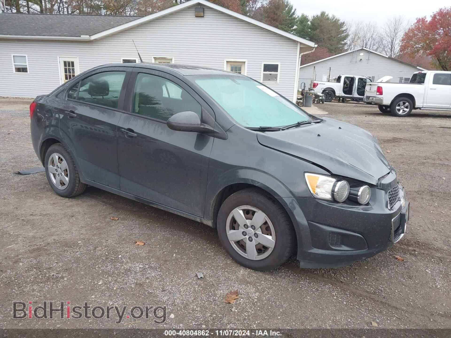 Фотография 1G1JA5SH4E4181176 - CHEVROLET SONIC 2014