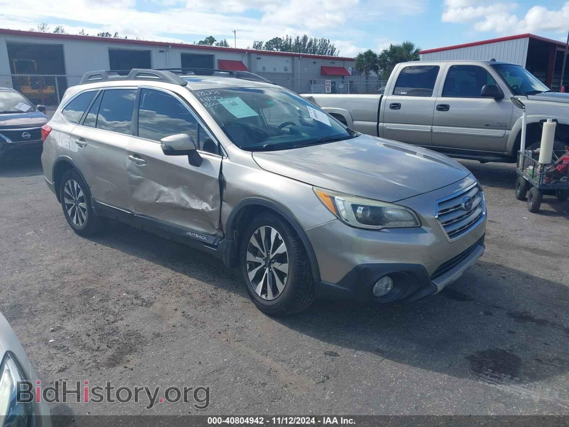Фотография 4S4BSBNC8F3271828 - SUBARU OUTBACK 2015