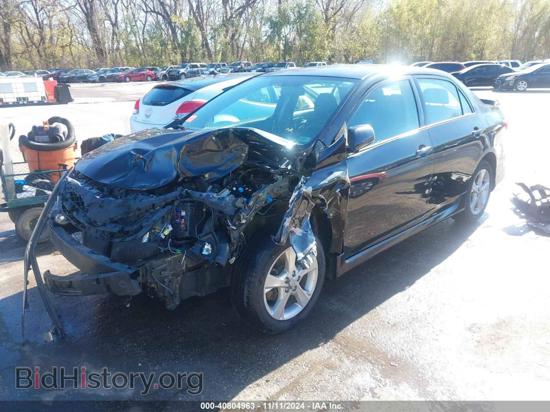 2011 TOYOTA COROLLA - VIN: 2T1BU4EE0BC721761 - Фото 2