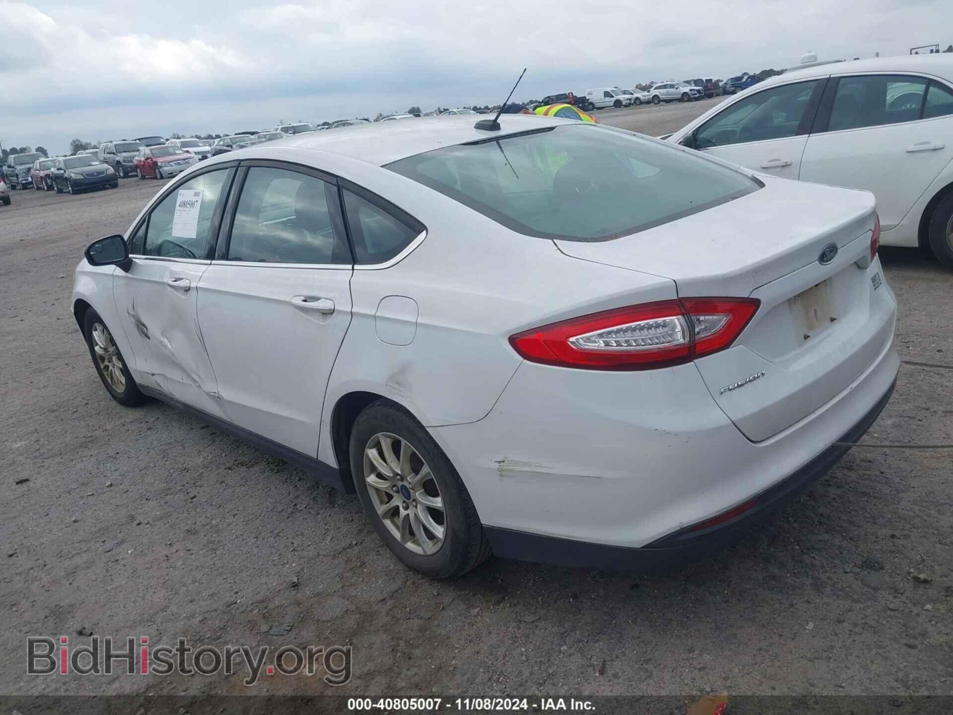 2016 FORD FUSION - VIN: 3FA6P0G78GR227686 - Фото 3