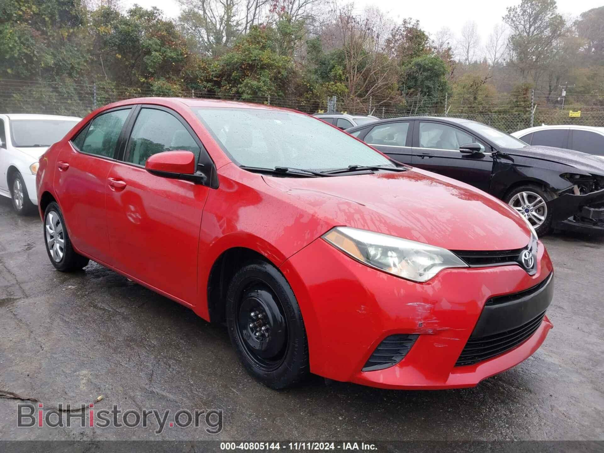 Фотография 5YFBURHE5EP078109 - TOYOTA COROLLA 2014