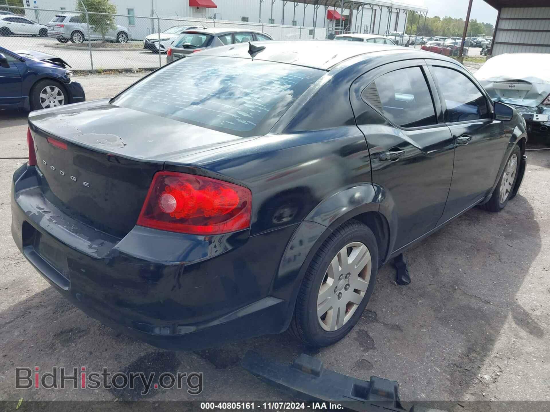 2012 DODGE AVENGER - VIN: 1C3CDZABXCN235524 - Фото 4