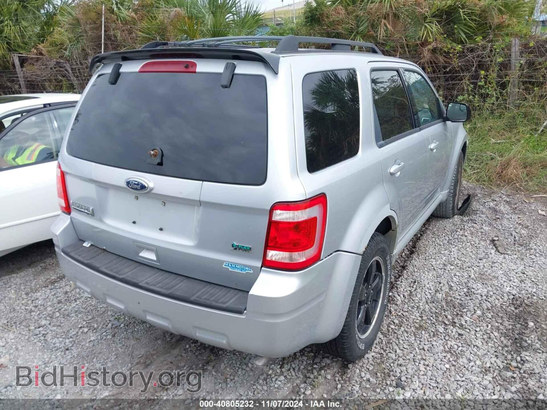 2011 FORD ESCAPE - VIN: 1FMCU9DG2BKA24624 - Фото 4