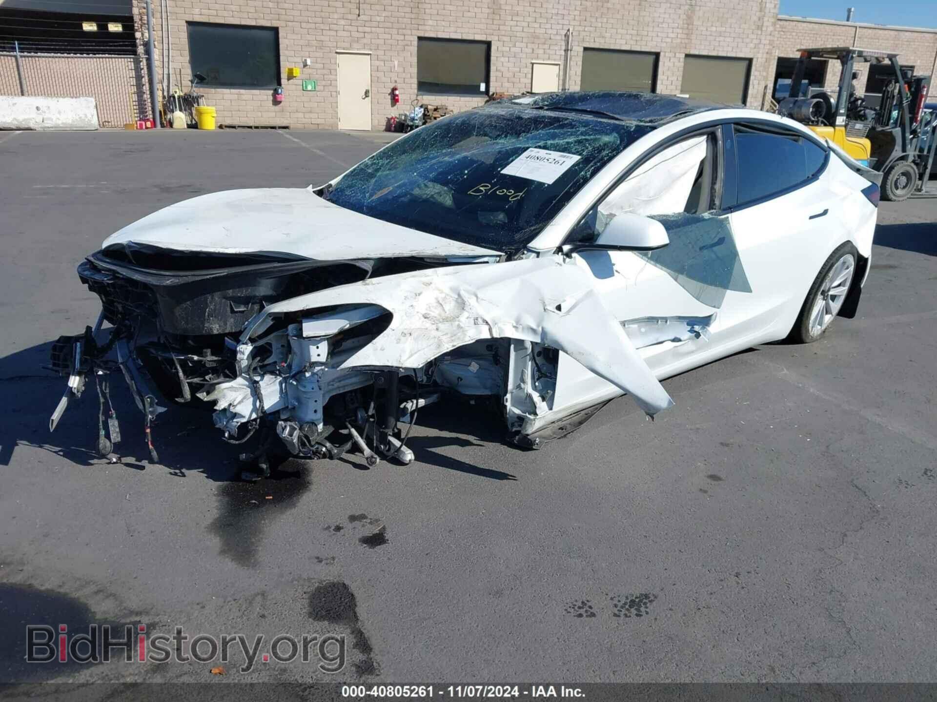 2023 TESLA MODEL 3 - VIN: 5YJ3E1EA5PF496317 - Фото 2
