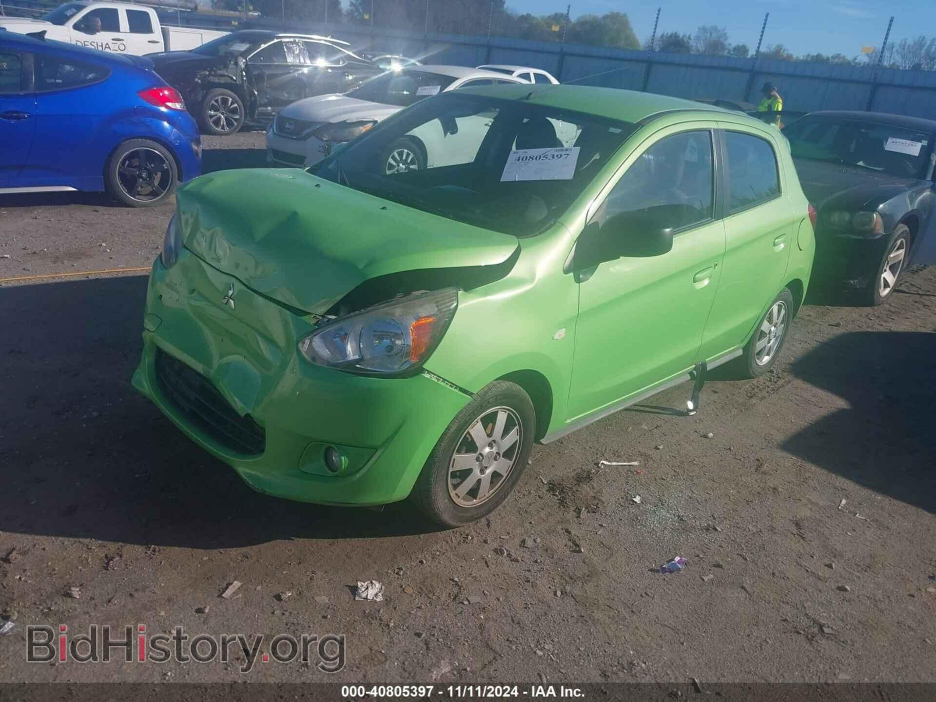 2014 MITSUBISHI MIRAGE - VIN: ML32A4HJ1EH011997 - Фото 2