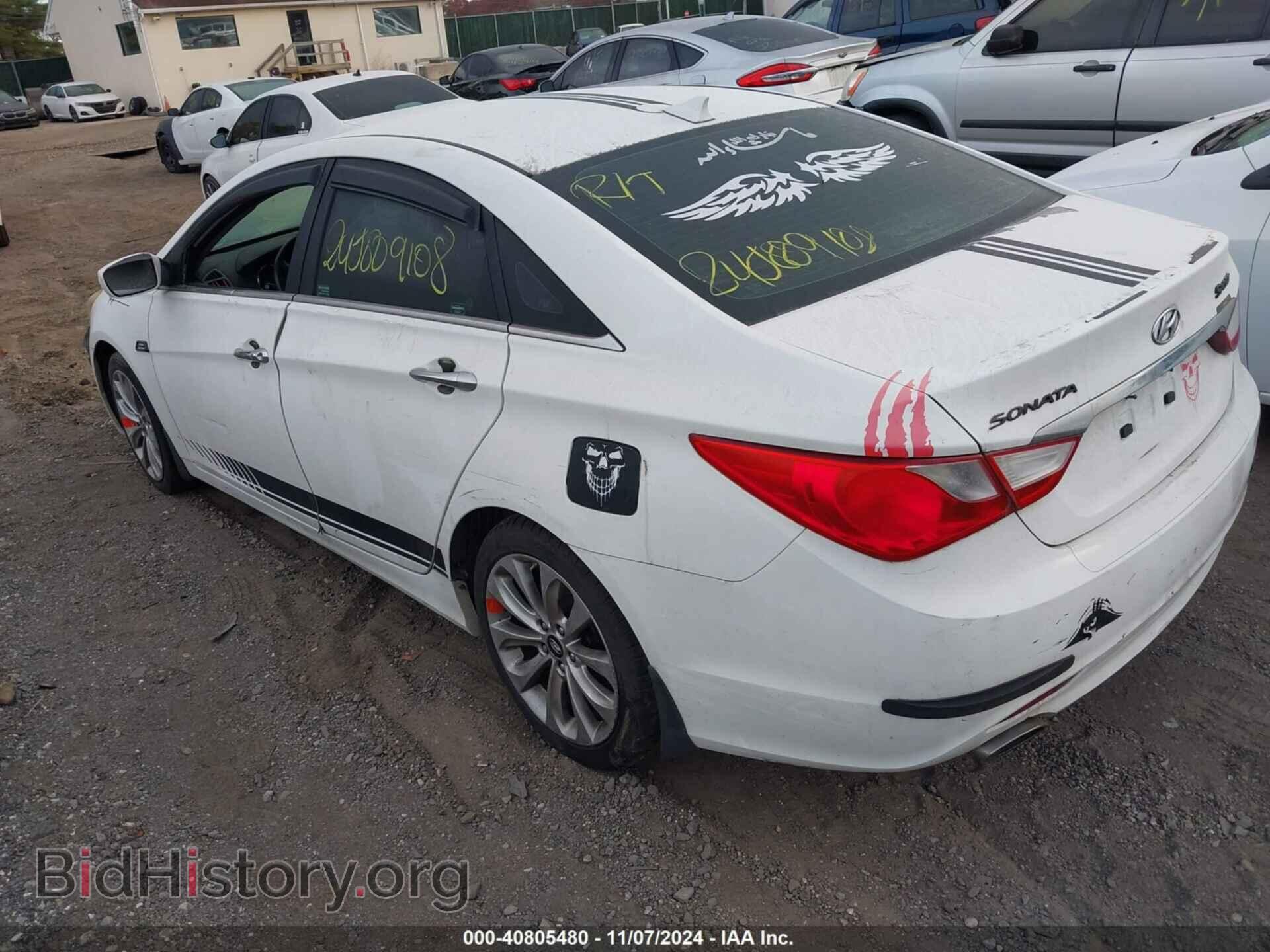 2013 HYUNDAI SONATA - VIN: 5NPEC4AC7DH724029 - Фото 3