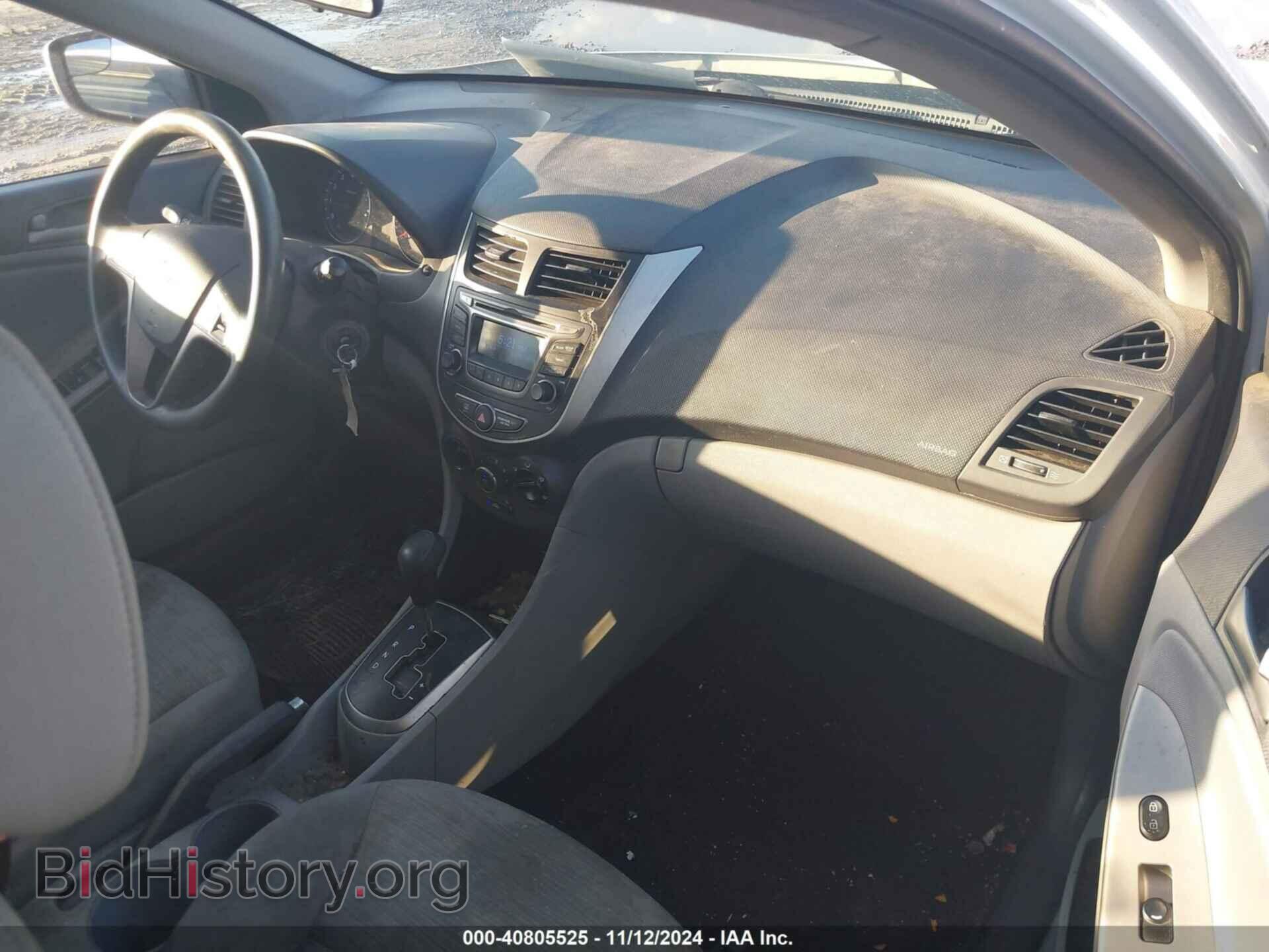 2016 HYUNDAI ACCENT - VIN: KMHCT5AE1GU256206 - Фото 5