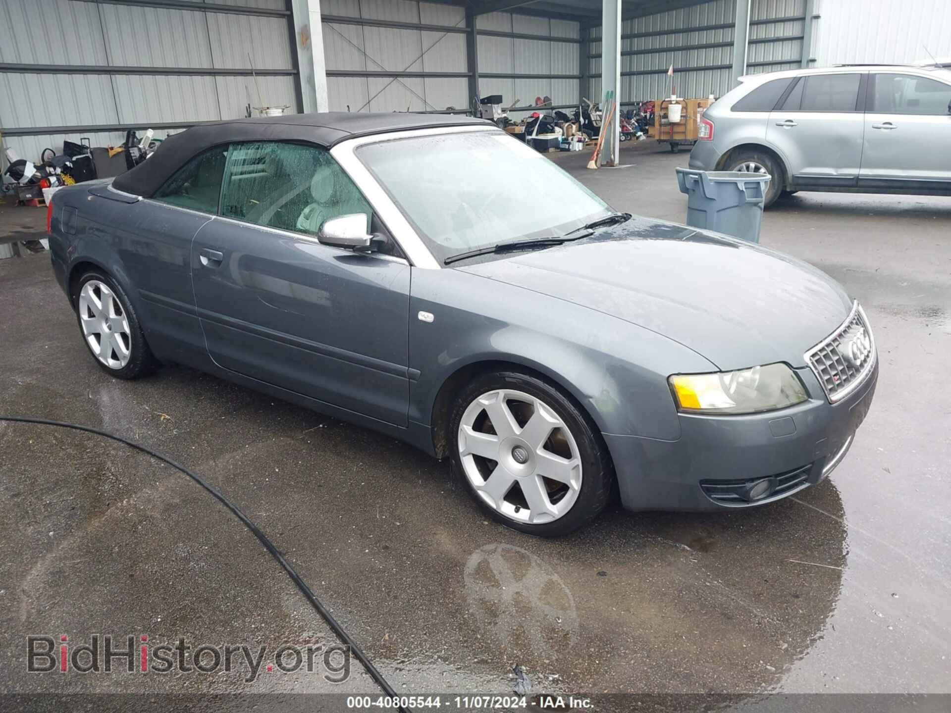 Photo WUARL48H85K901941 - AUDI S4 2005