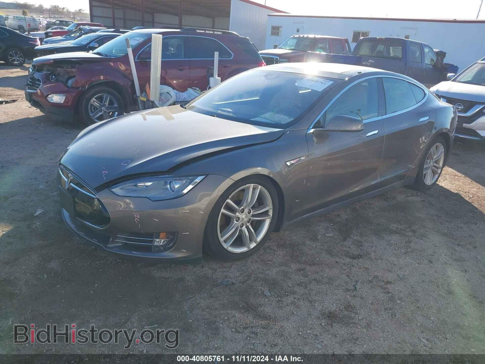 2015 TESLA MODEL S - VIN: 5YJSA1E25FF115077 - Фото 2