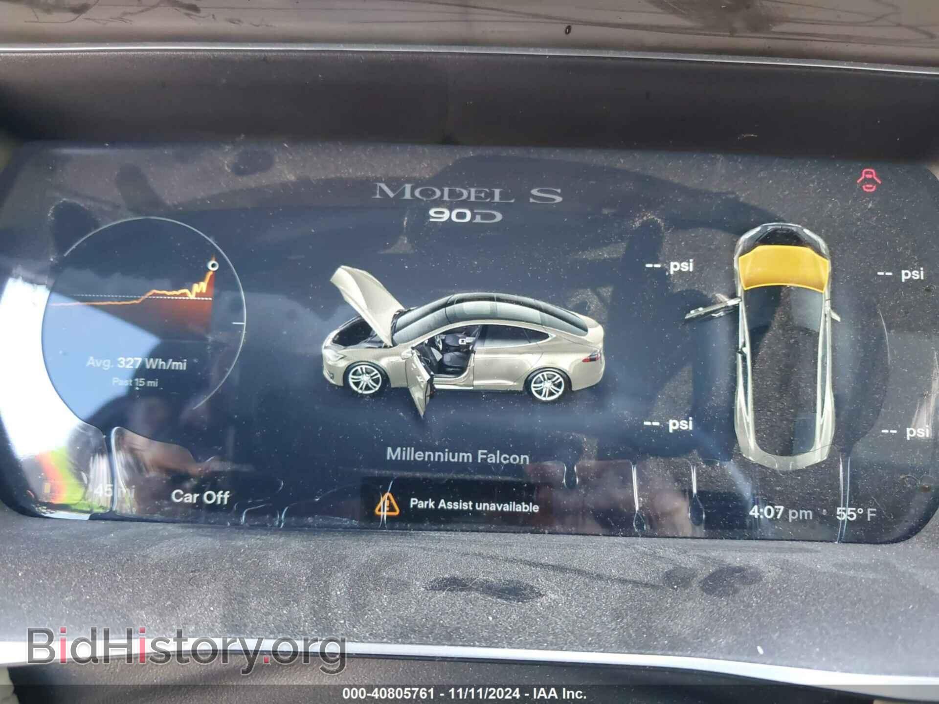 2015 TESLA MODEL S - VIN: 5YJSA1E25FF115077 - Фото 7