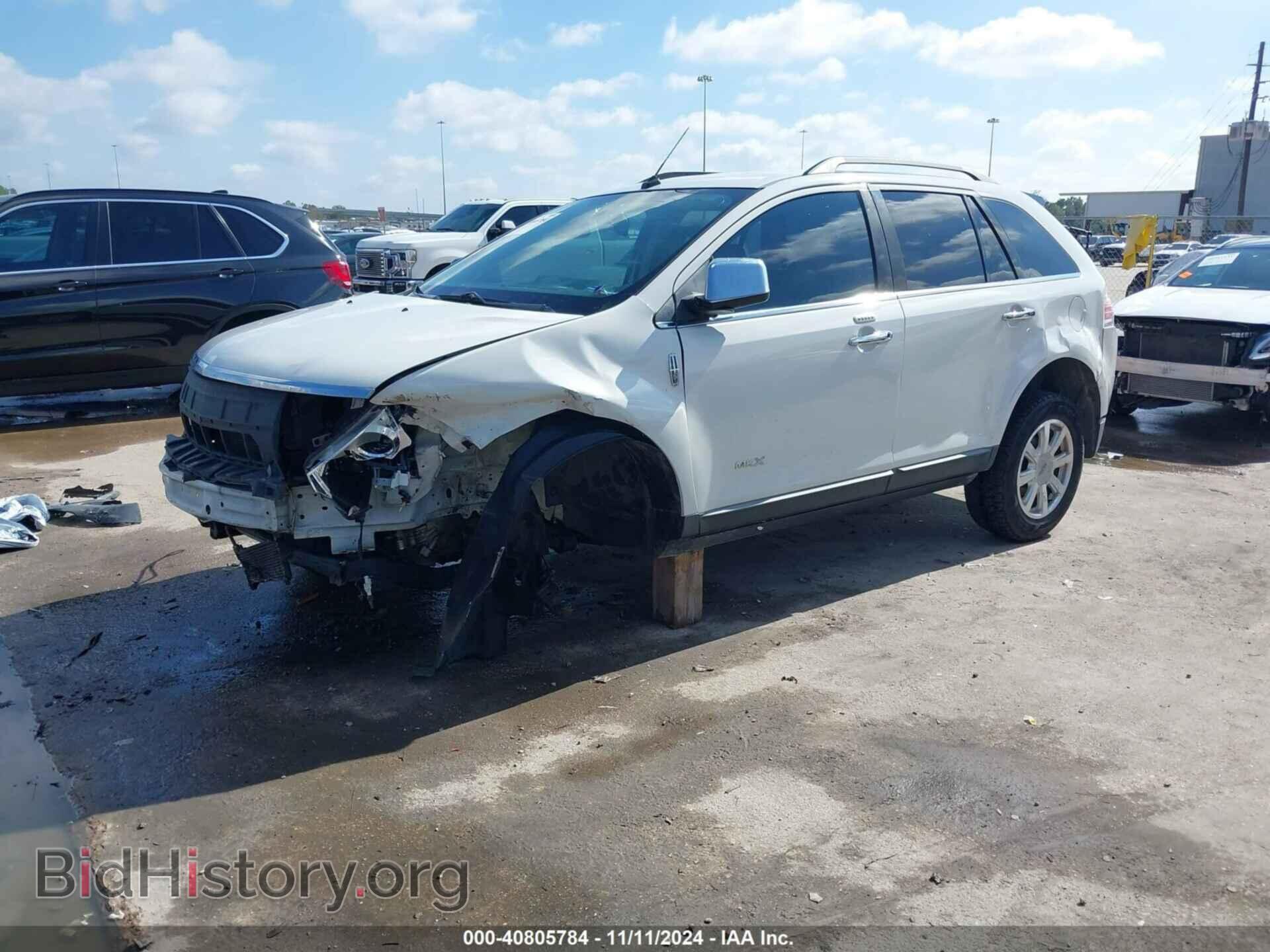 2009 LINCOLN MKX - VIN: 2LMDU68CX9BJ07222 - Фото 2