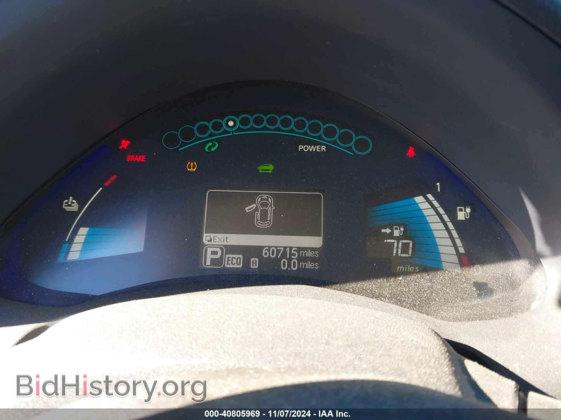 2017 NISSAN LEAF - VIN: 1N4BZ0CP3HC308500 - Фото 7