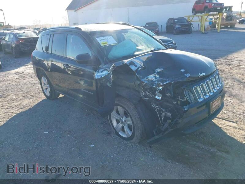 2014 Jeep COMPASS Latitude (VIN 1C4NJDEB1ED904833) — photo 1 of 17, IAAI, damage: right front