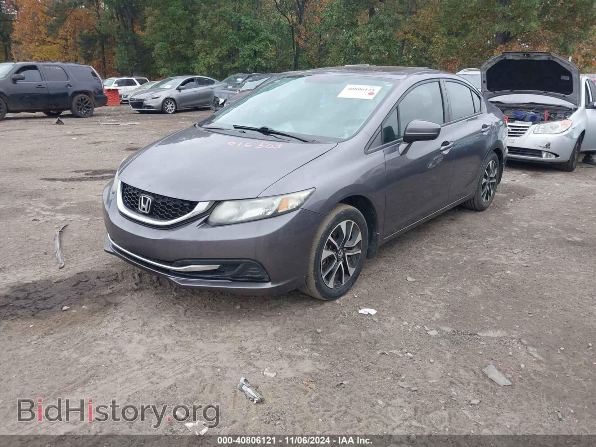 2014 HONDA CIVIC - VIN: 19XFB2F80EE016503 - Фото 2