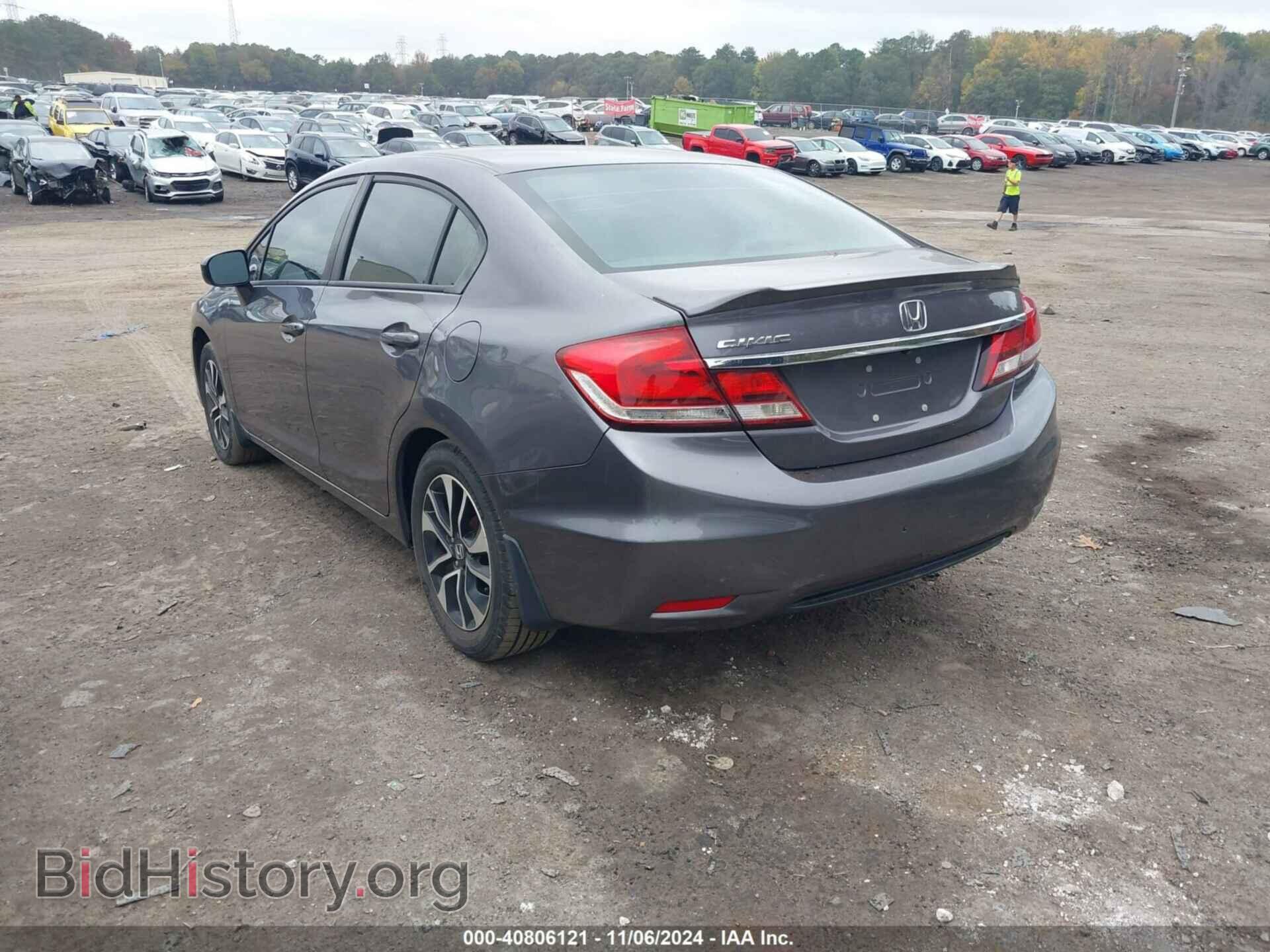 2014 HONDA CIVIC - VIN: 19XFB2F80EE016503 - Фото 3