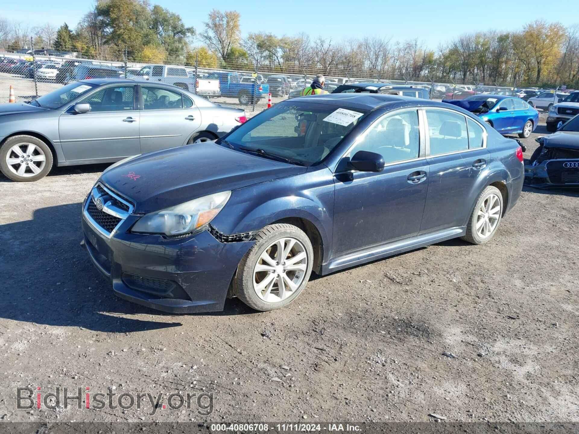 2013 SUBARU LEGACY - VIN: 4S3BMBC60D3045467 - Фото 2