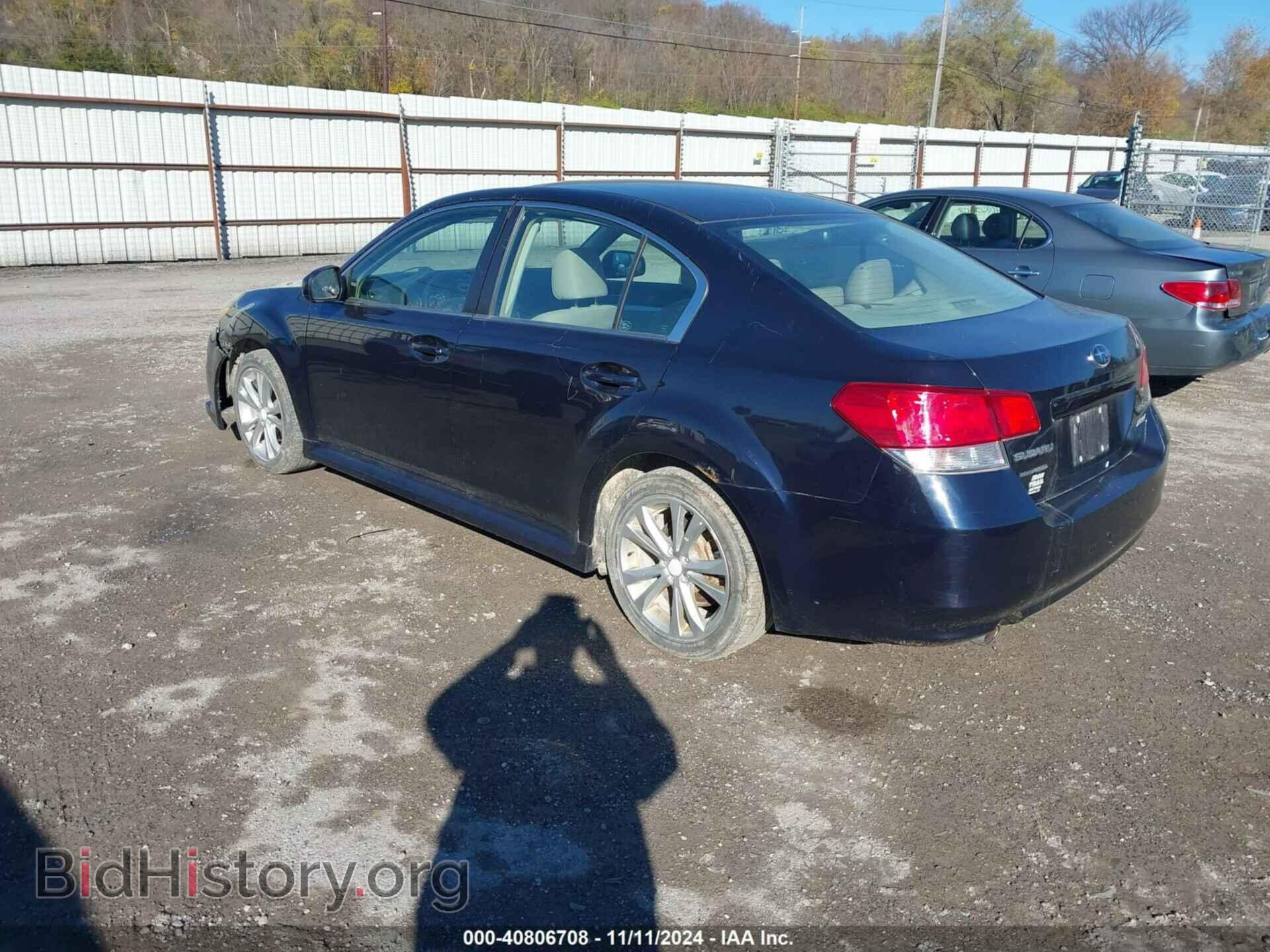 2013 SUBARU LEGACY - VIN: 4S3BMBC60D3045467 - Фото 3