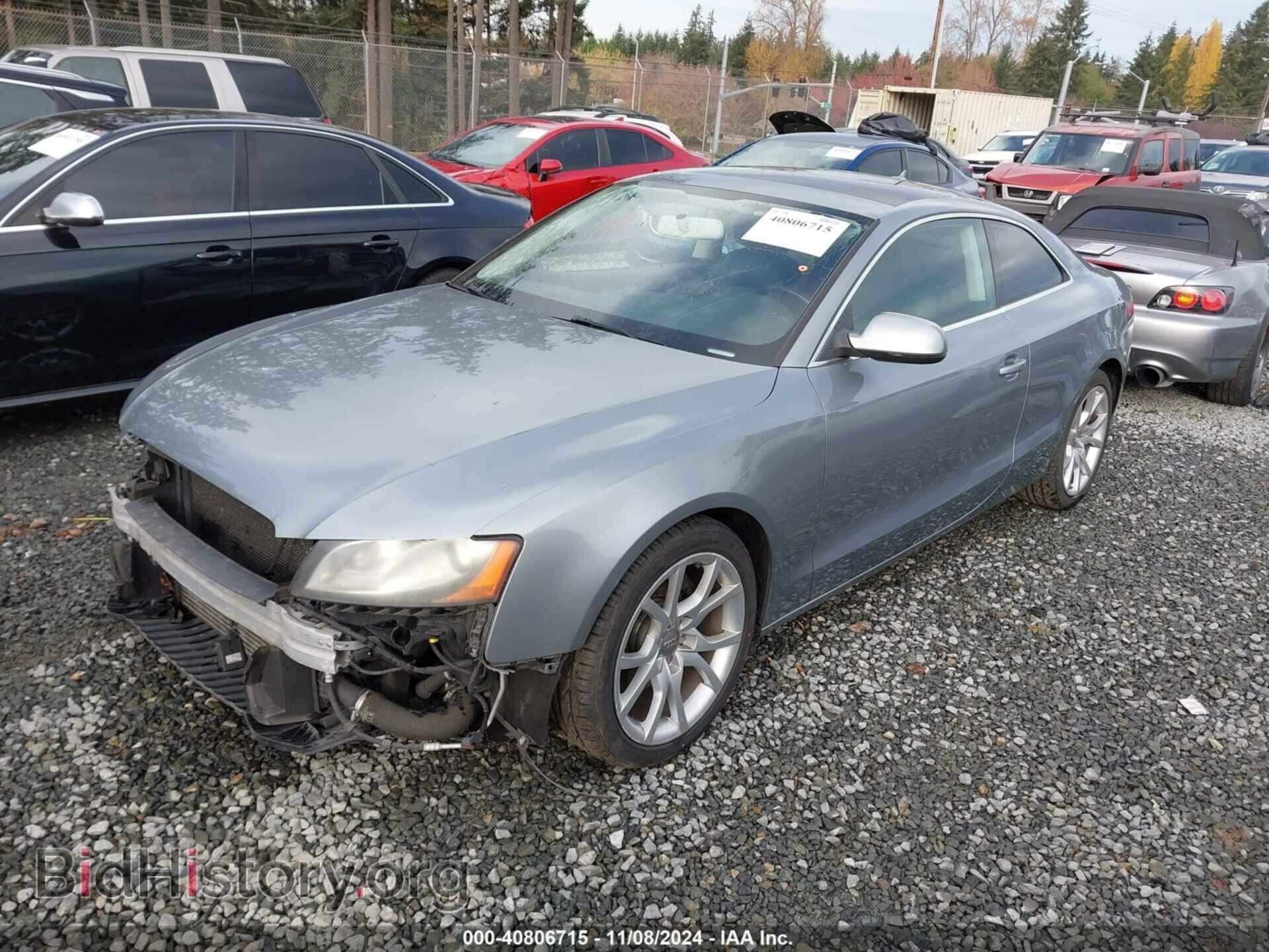 2011 AUDI A5 - VIN: WAUCFAFR3BA048447 - Фото 2