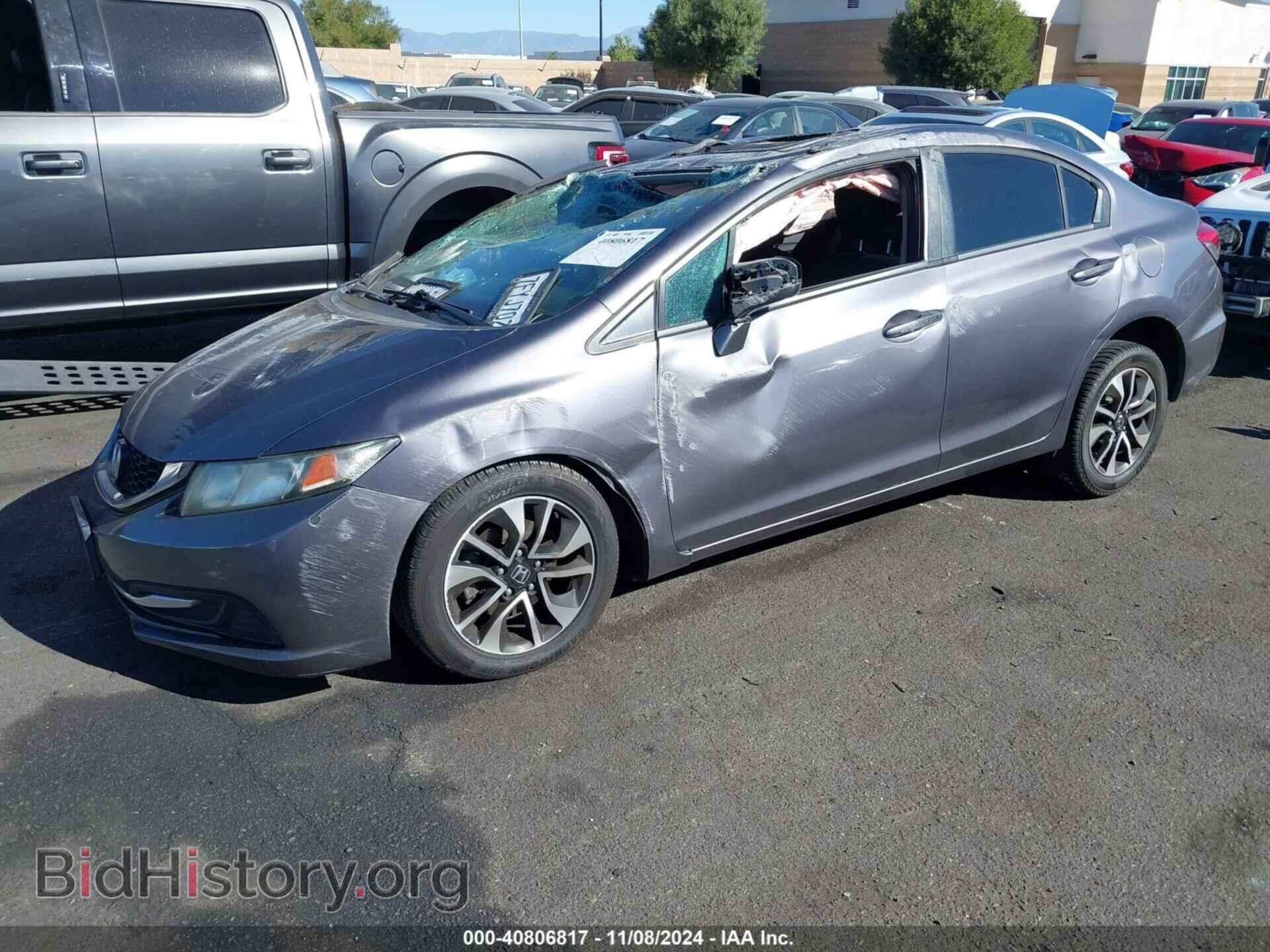 2014 HONDA CIVIC - VIN: 19XFB2F8XEE253743 - Фото 2