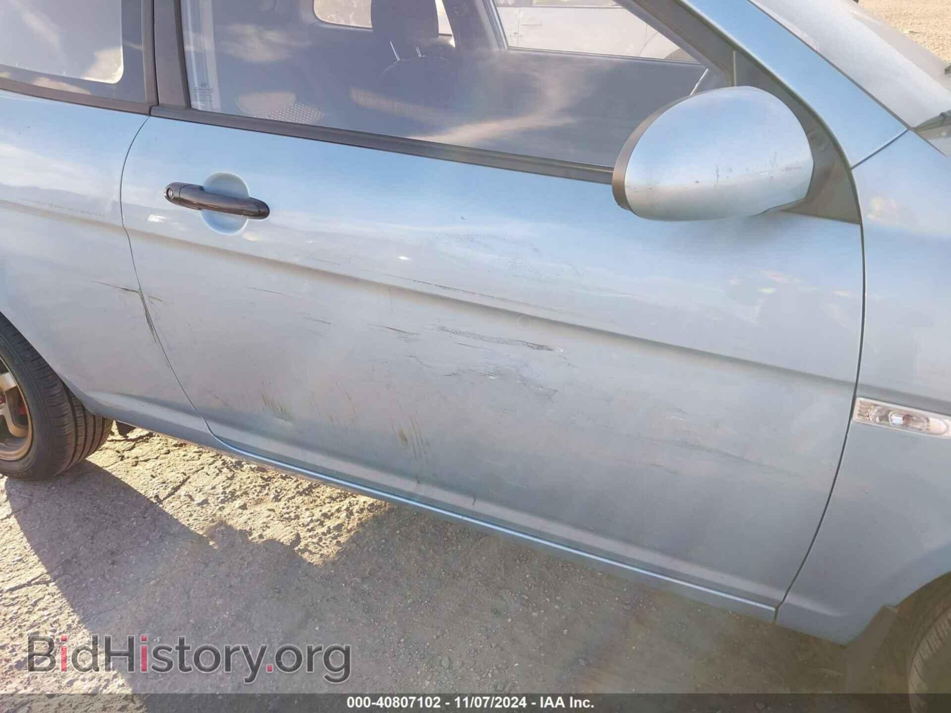 2007 HYUNDAI ACCENT - VIN: KMHCM36C97U027345 - Фото 6