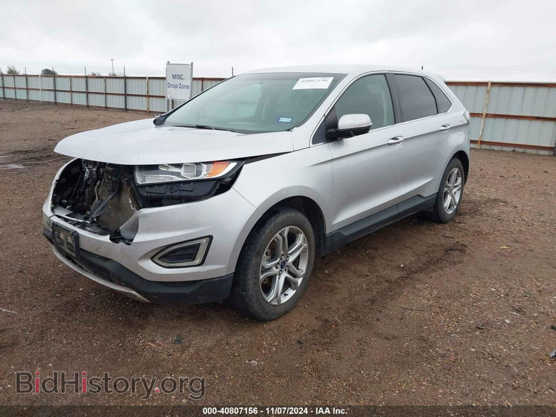 2015 FORD EDGE - VIN: 2FMTK3K94FBB61412 - Фото 2
