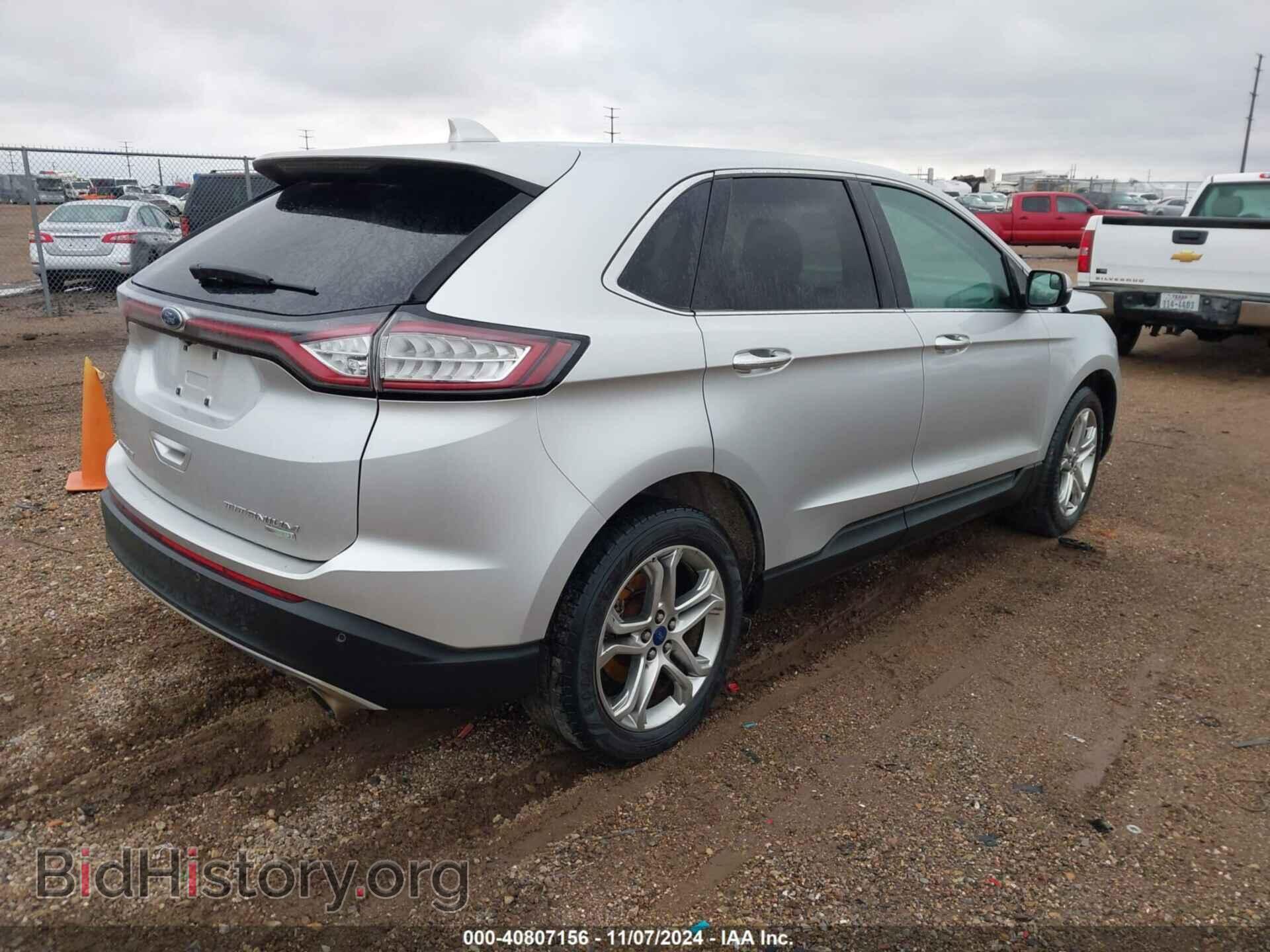2015 FORD EDGE - VIN: 2FMTK3K94FBB61412 - Фото 4