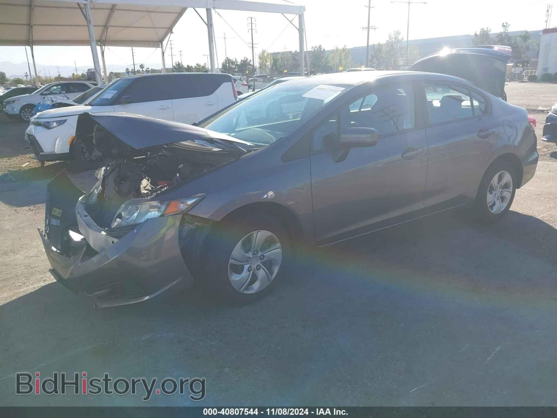 2014 HONDA CIVIC - VIN: 19XFB2F59EE266814 - Фото 2