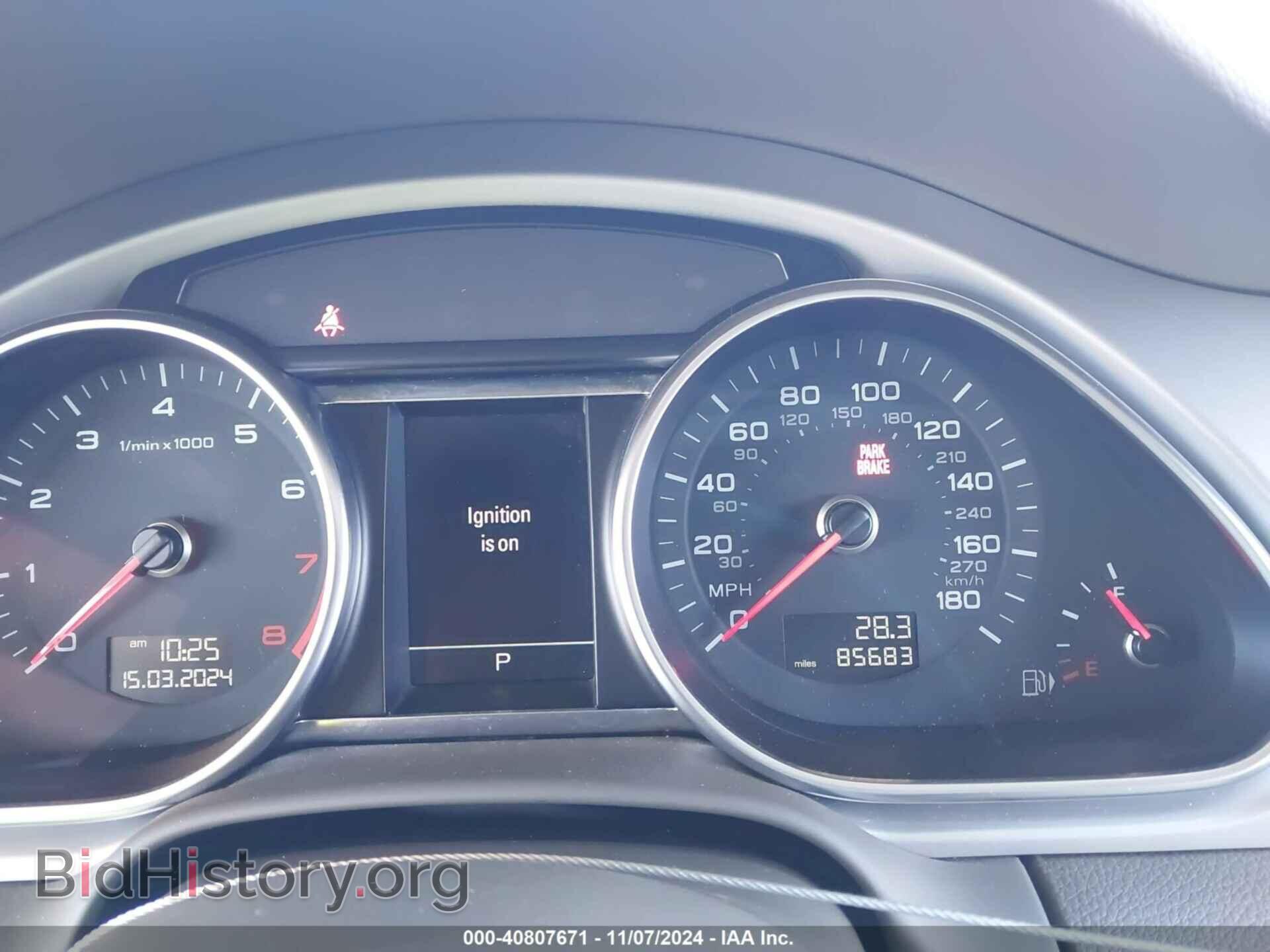 2012 AUDI Q7 - VIN: WA1LGAFEXCD009443 - Фото 7
