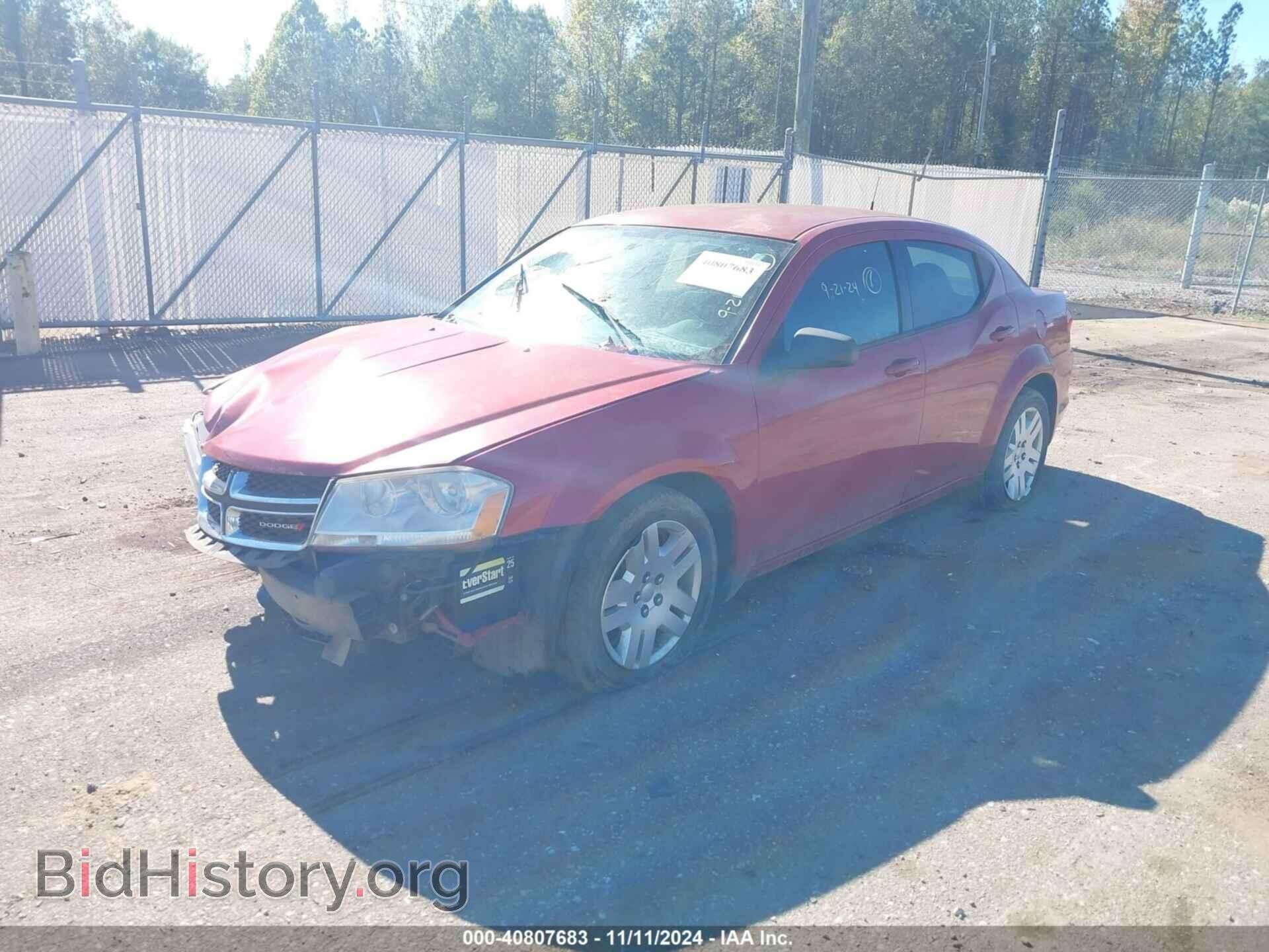 2013 DODGE AVENGER - VIN: 1C3CDZAB6DN684040 - Photo 2