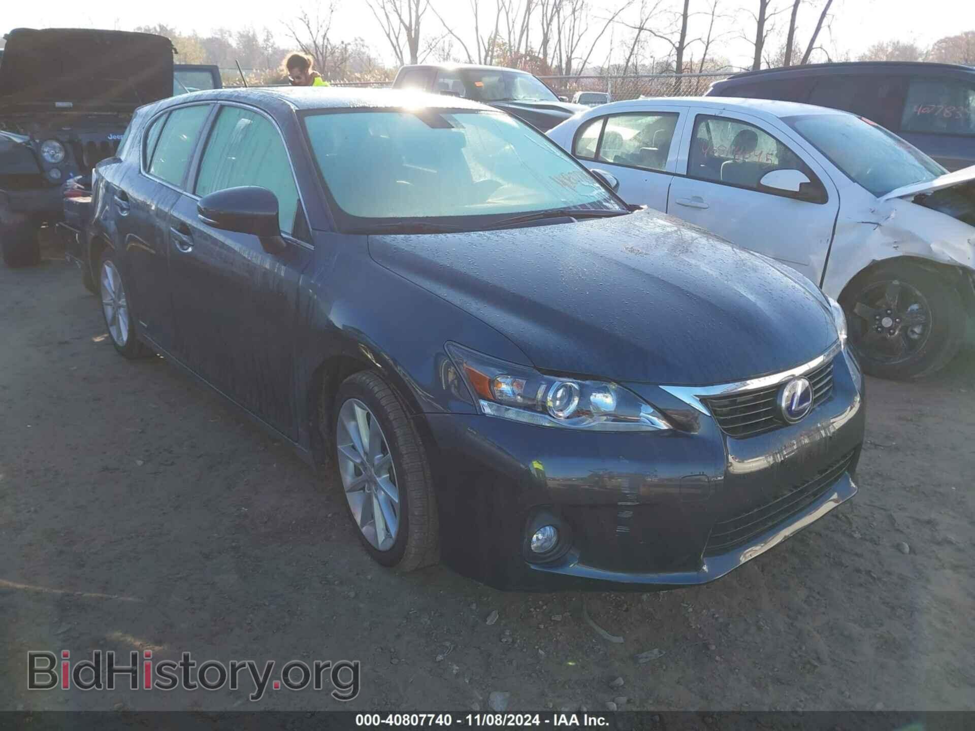 Photo JTHKD5BH4B2039953 - LEXUS CT 200H 2011