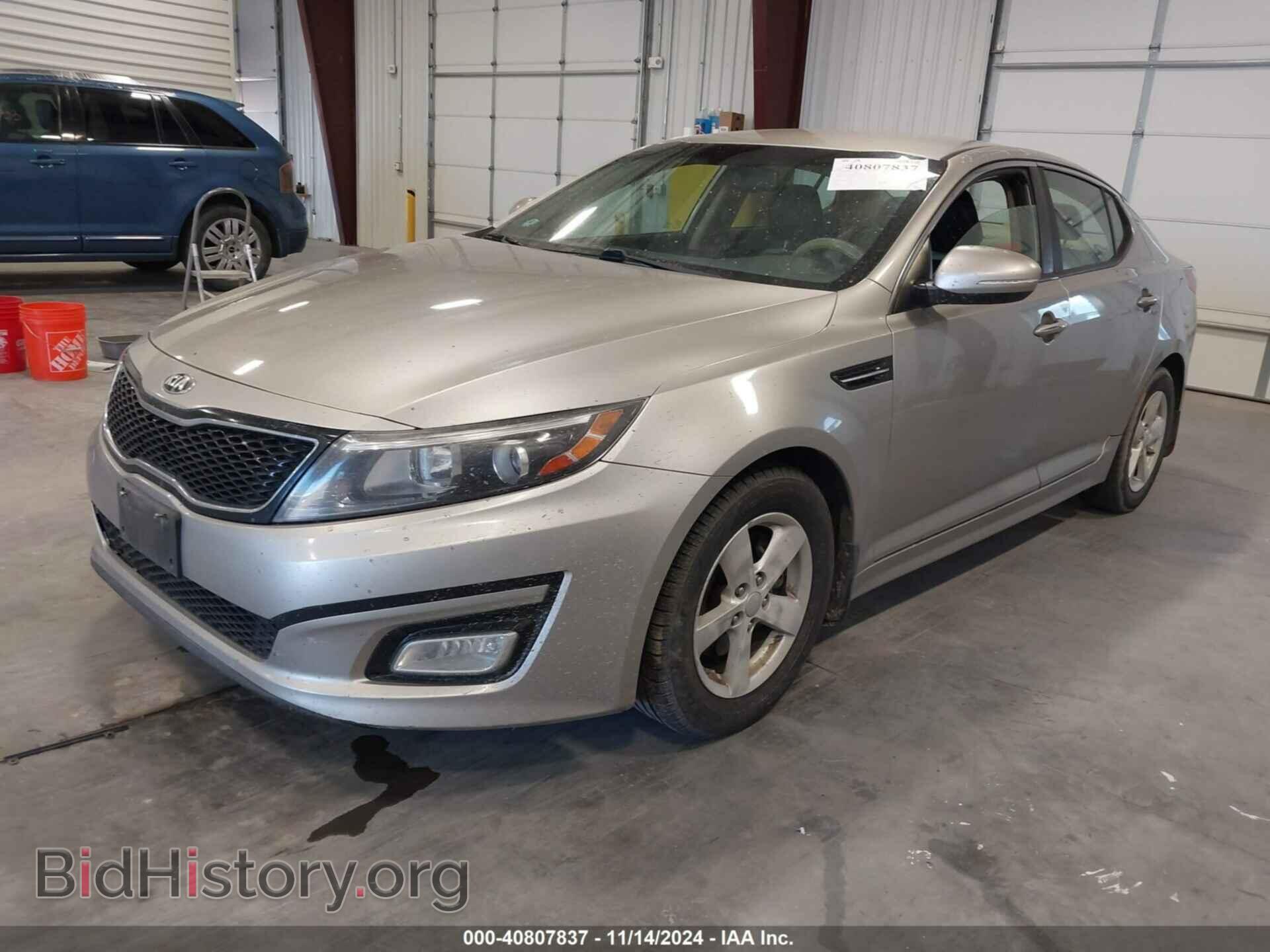 2015 KIA OPTIMA - VIN: KNAGM4A77F5537267 - Фото 2