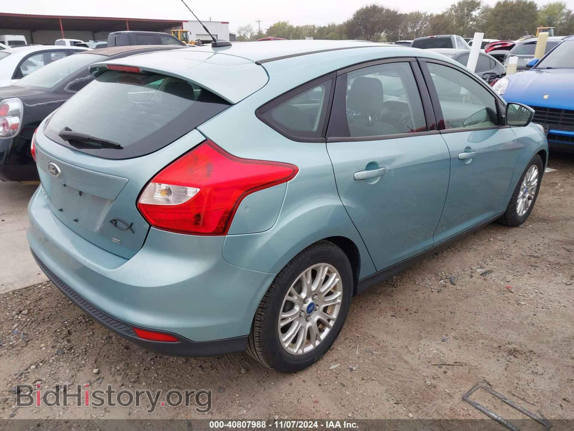 2012 FORD FOCUS - VIN: 1FAHP3K23CL147310 - Фото 4