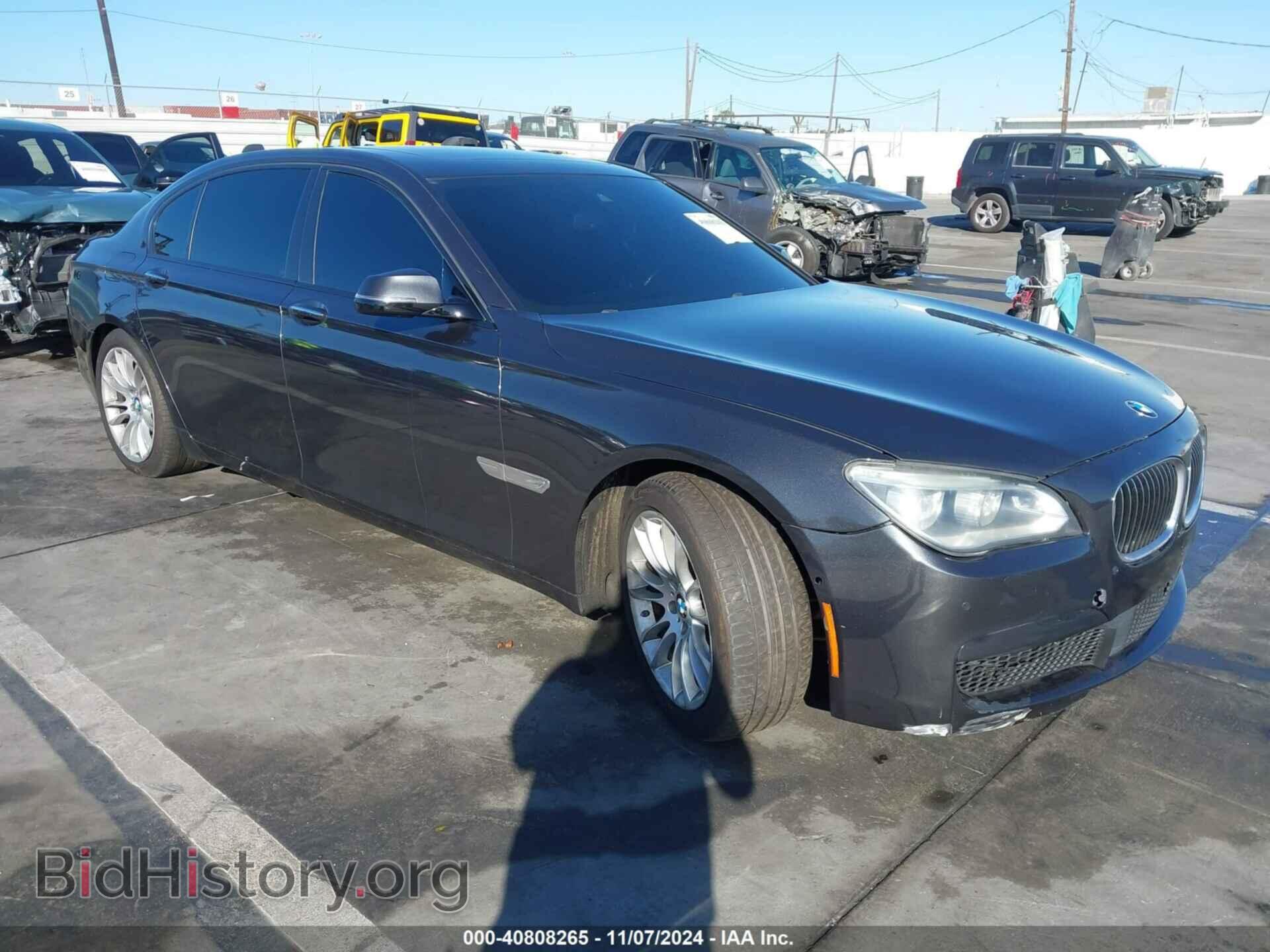 Фотография WBAYE8C52FD780902 - BMW 750LI 2015
