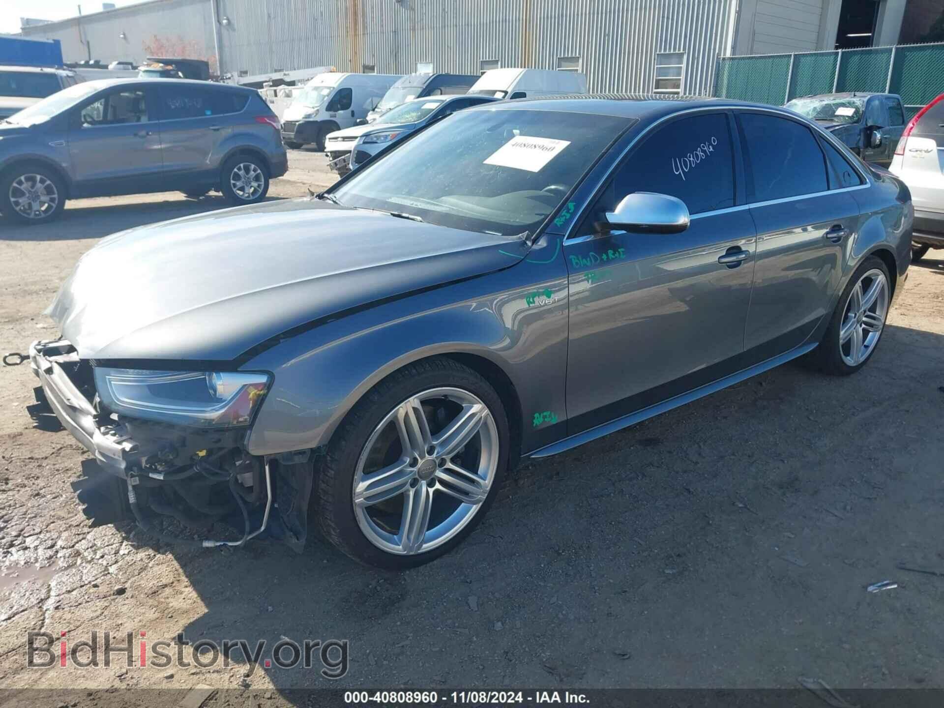 2013 AUDI S4 - VIN: WAUBGAFLXDA227978 - Фото 2