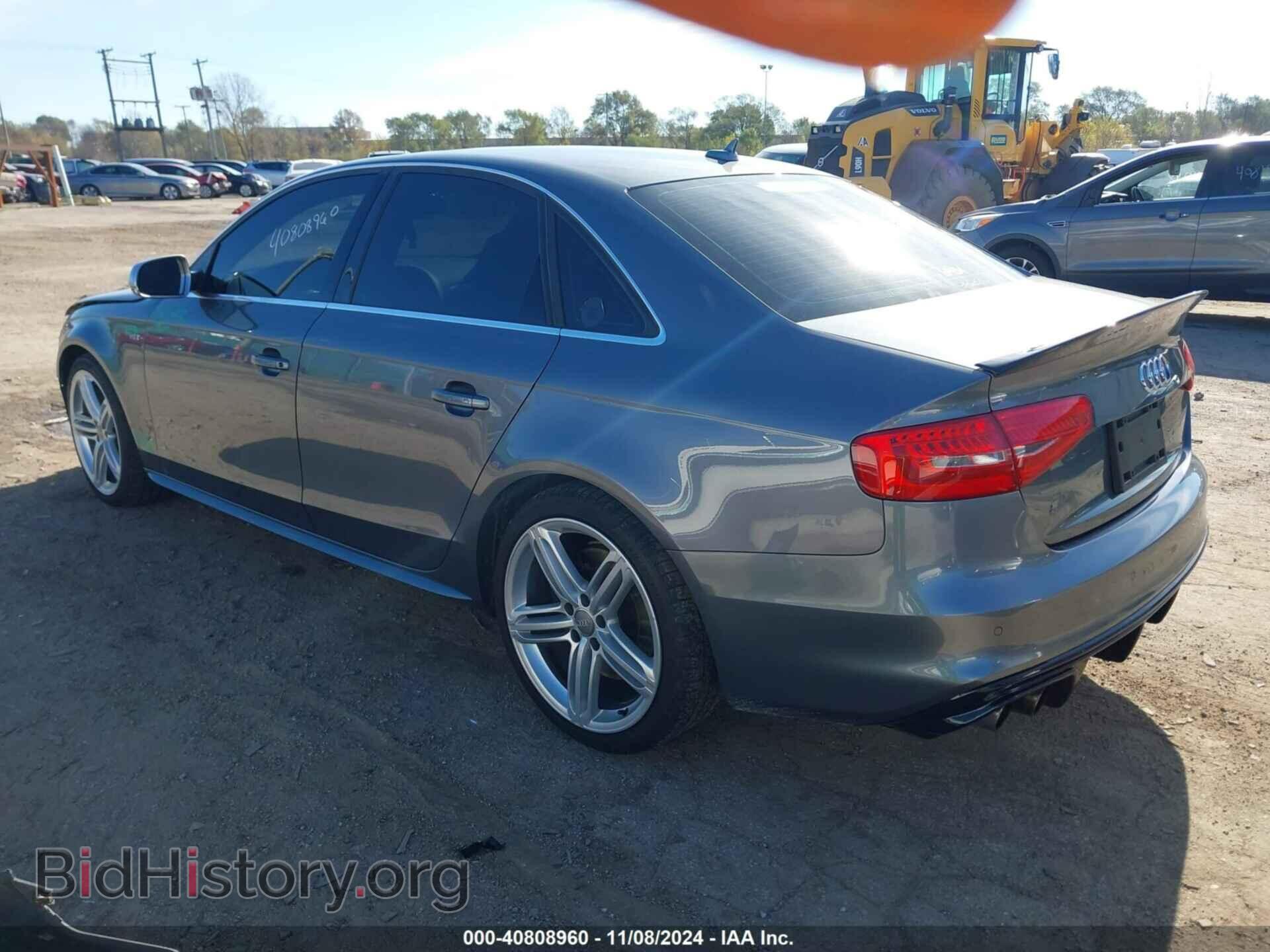 2013 AUDI S4 - VIN: WAUBGAFLXDA227978 - Фото 3