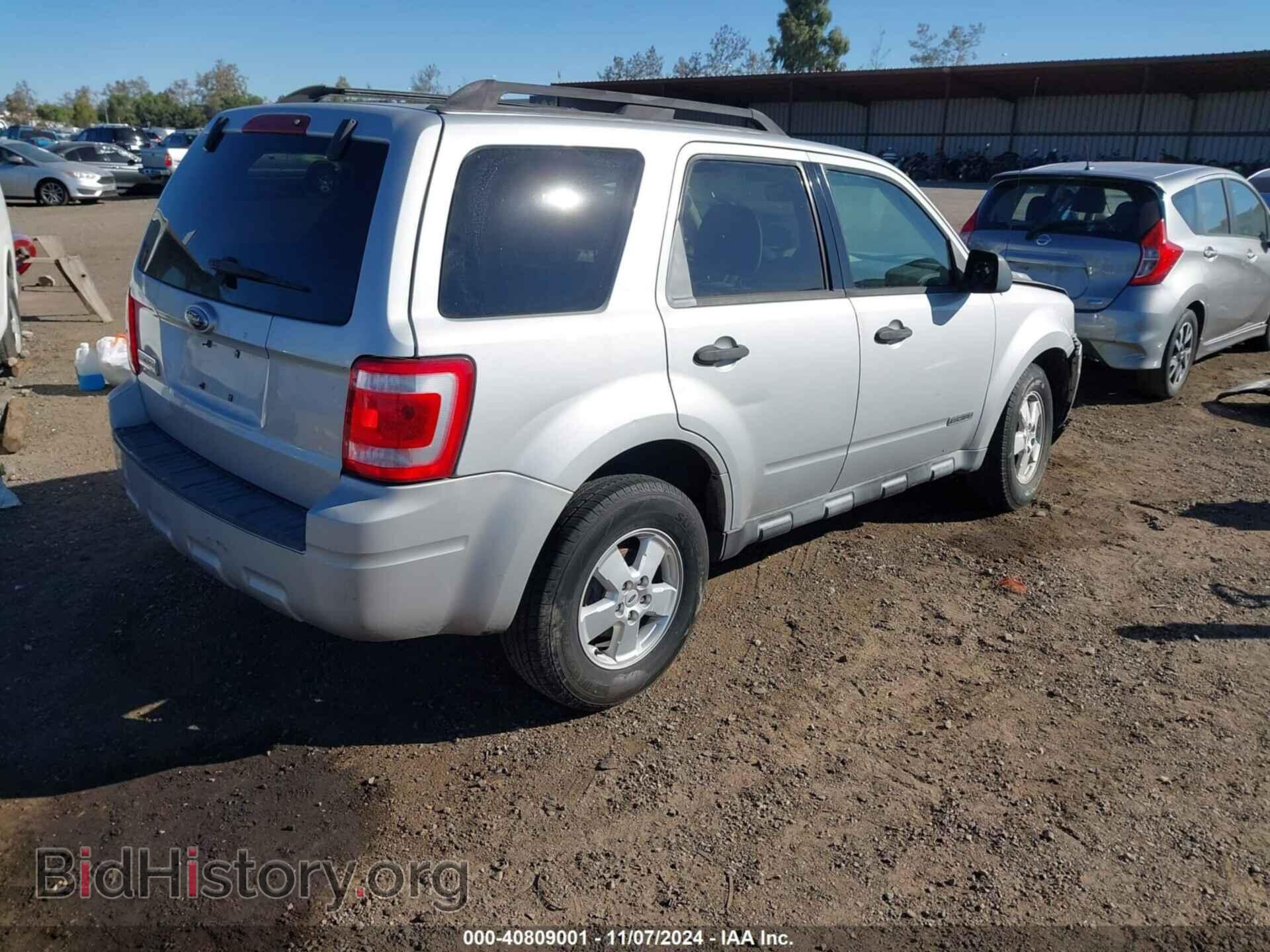 2008 FORD ESCAPE - VIN: 1FMCU03Z78KD22464 - Фото 4