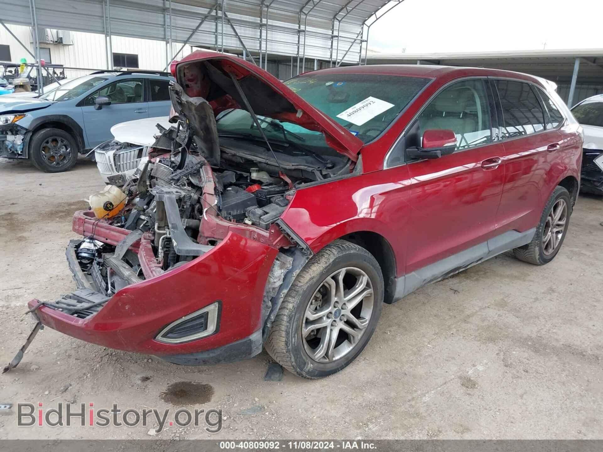 2016 FORD EDGE - VIN: 2FMPK3K96GBB23781 - Photo 2