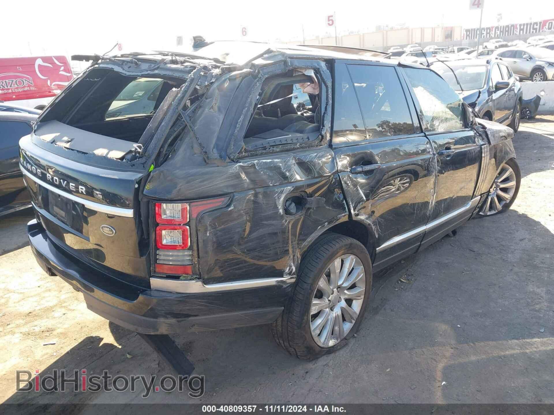 2016 LAND ROVER RANGE ROVER - VIN: SALGS2EF0GA285703 - Фото 4