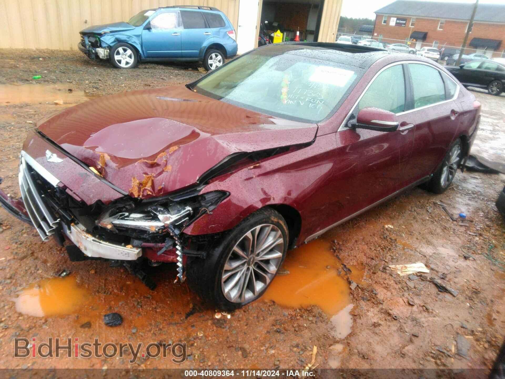 2016 HYUNDAI GENESIS - VIN: KMHGN4JE7GU106946 - Фото 2