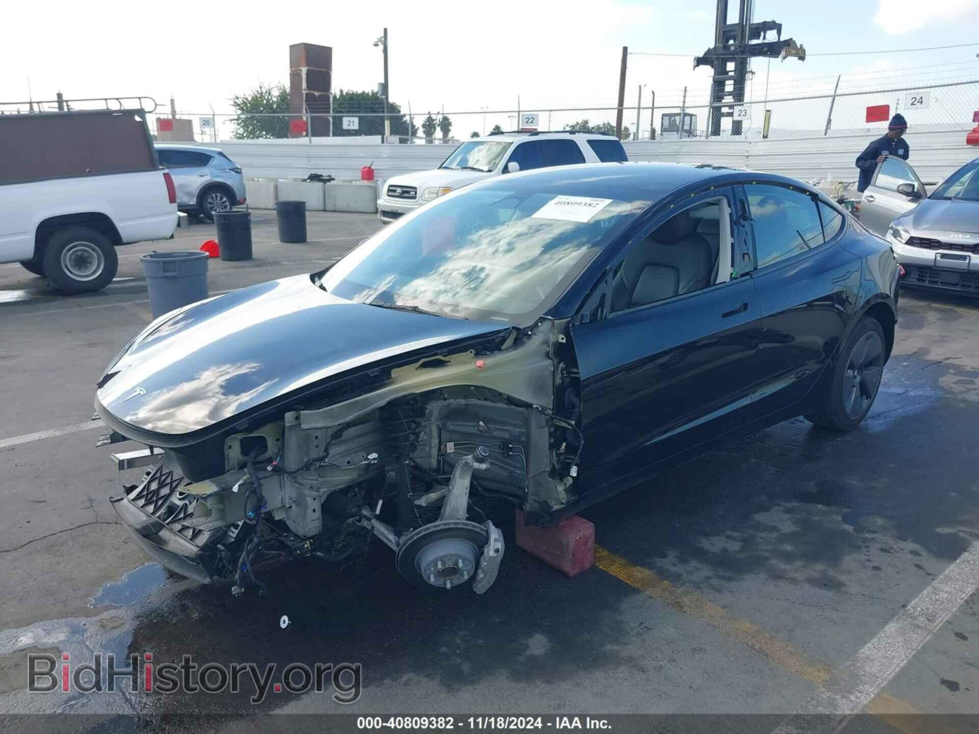 2023 TESLA MODEL 3 - VIN: 5YJ3E1EA0PF435019 - Фото 2